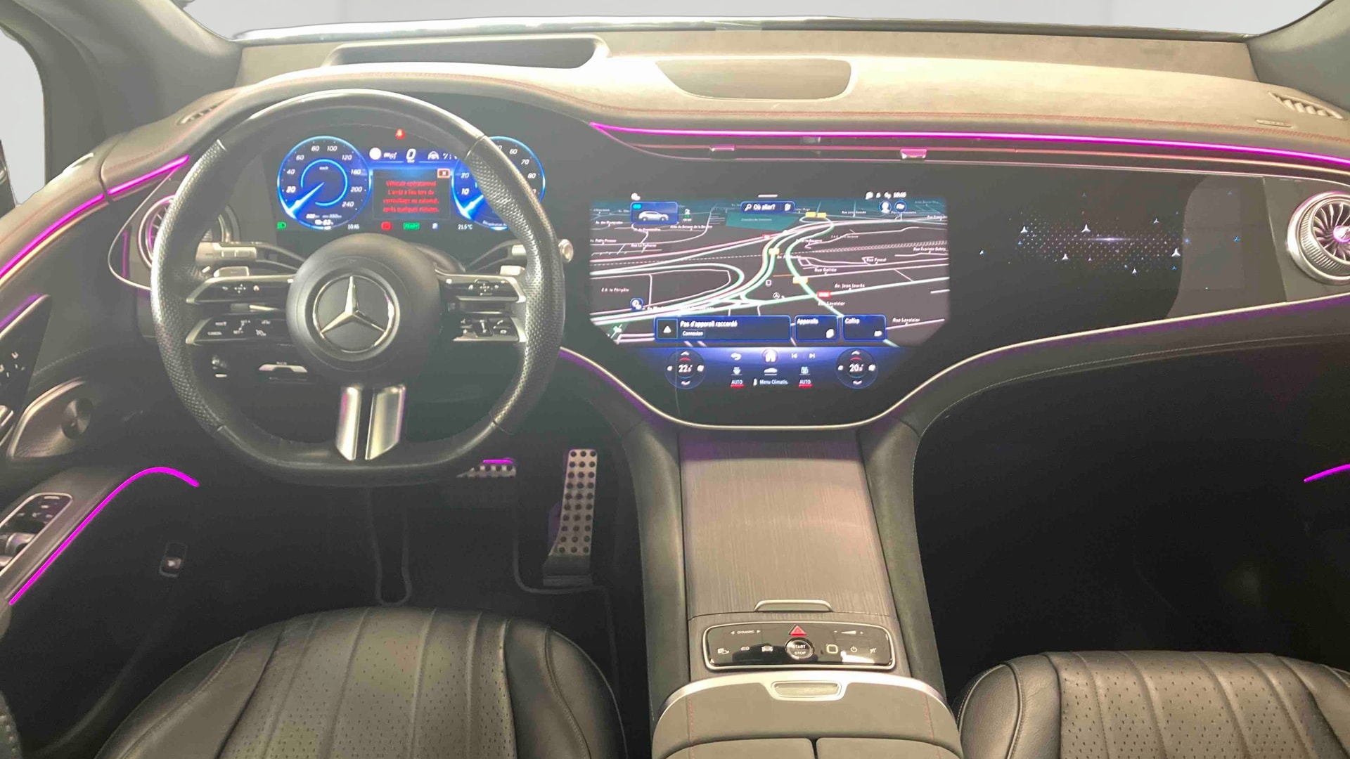 Mercedes-Benz EQS SUV 580 4Matic AMG Line — Planche de bord