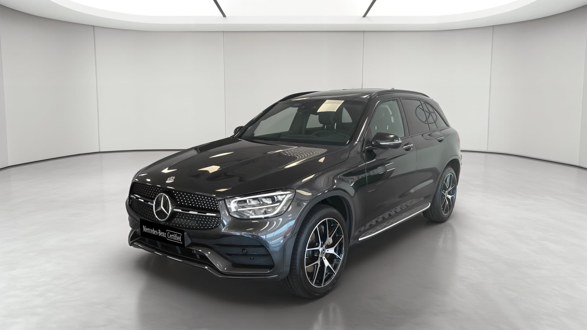 Mercedes-Benz GLC 300 e 9G-Tronic 4Matic AMG Line — 3/4 avant gauche