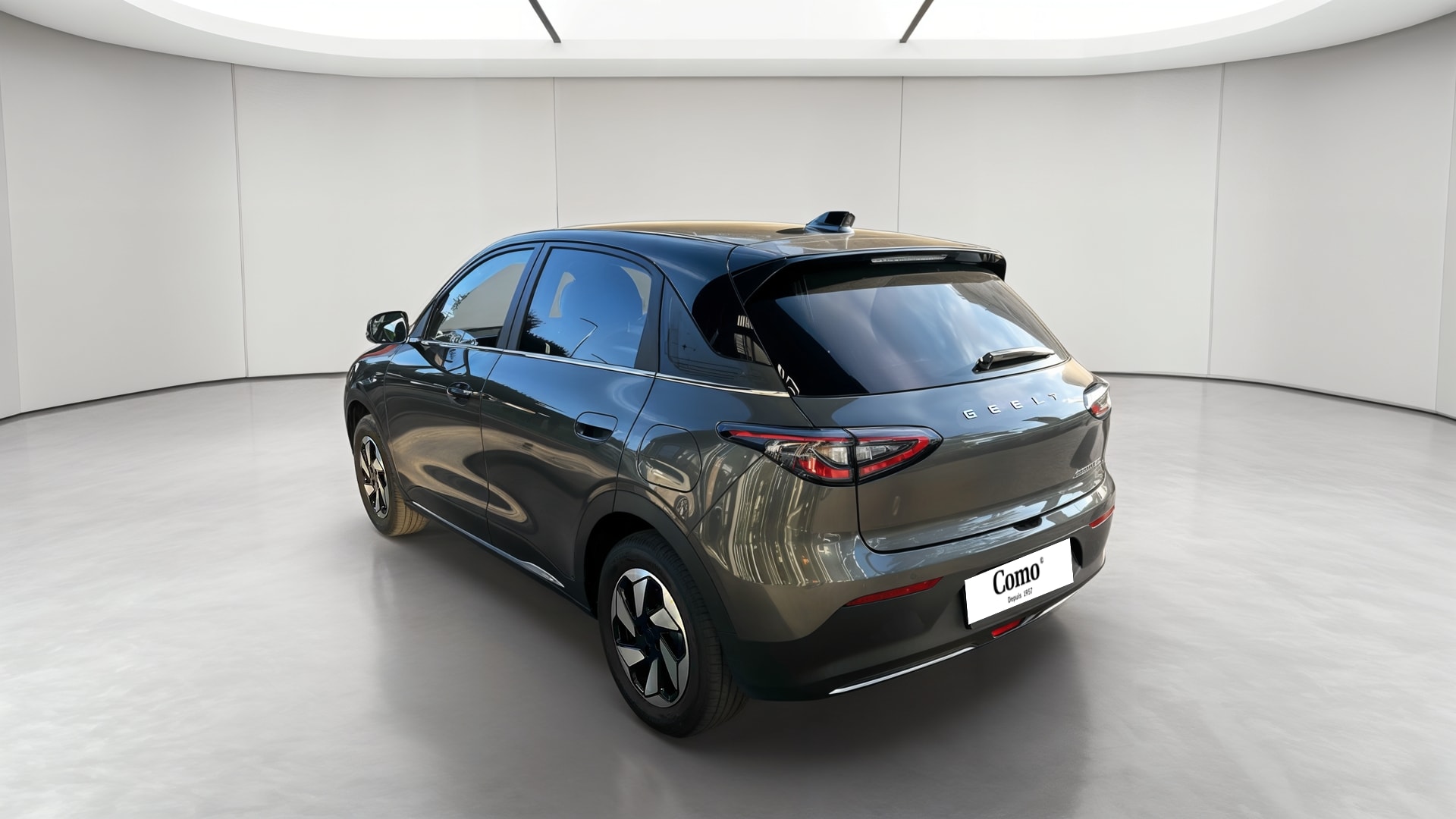 Geely E2 Max+ — 3/4 arrière gauche
