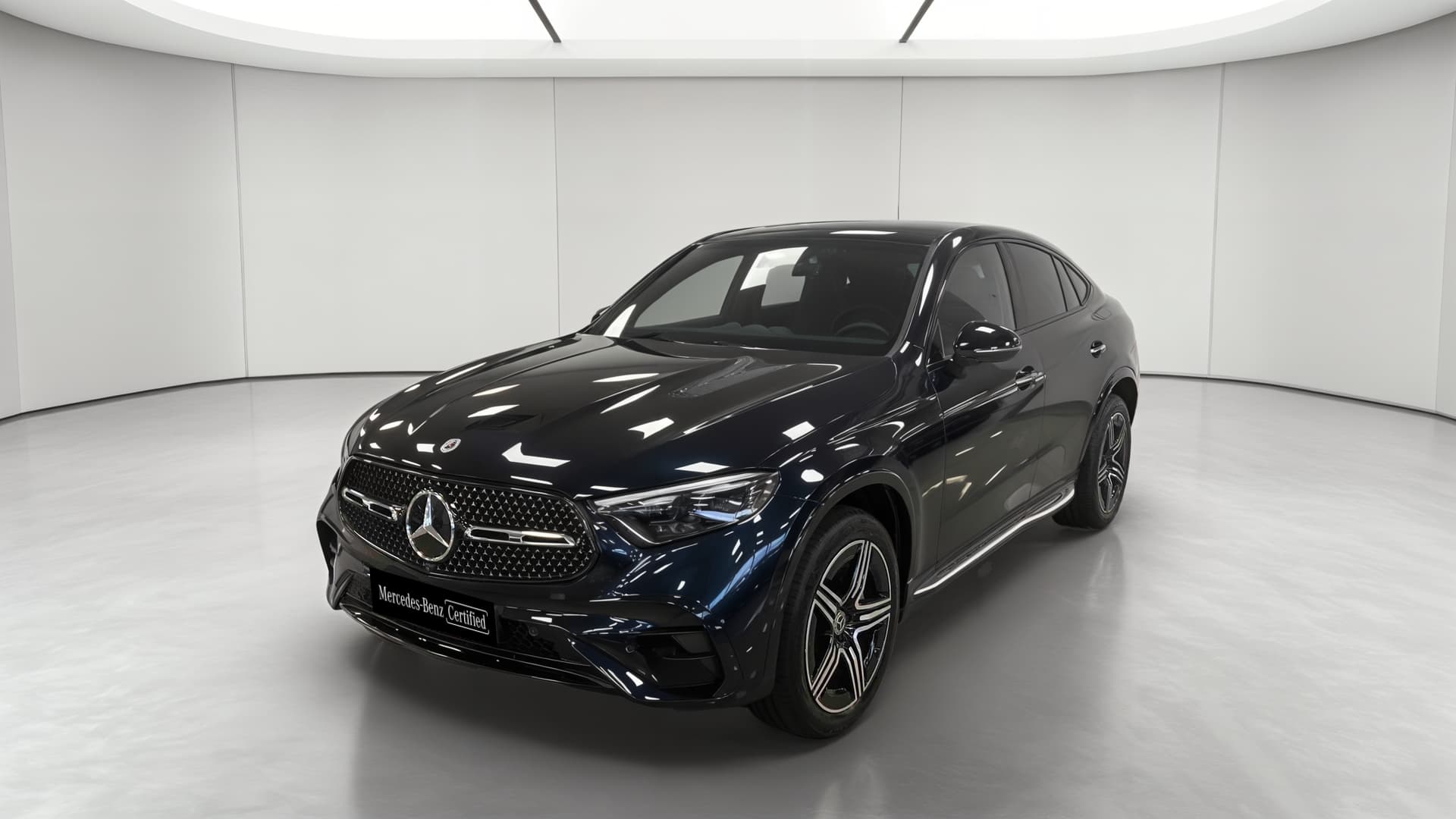 Mercedes-Benz GLC Coupe 300 e 9G-Tronic 4Matic AMG Line — 3/4 avant gauche