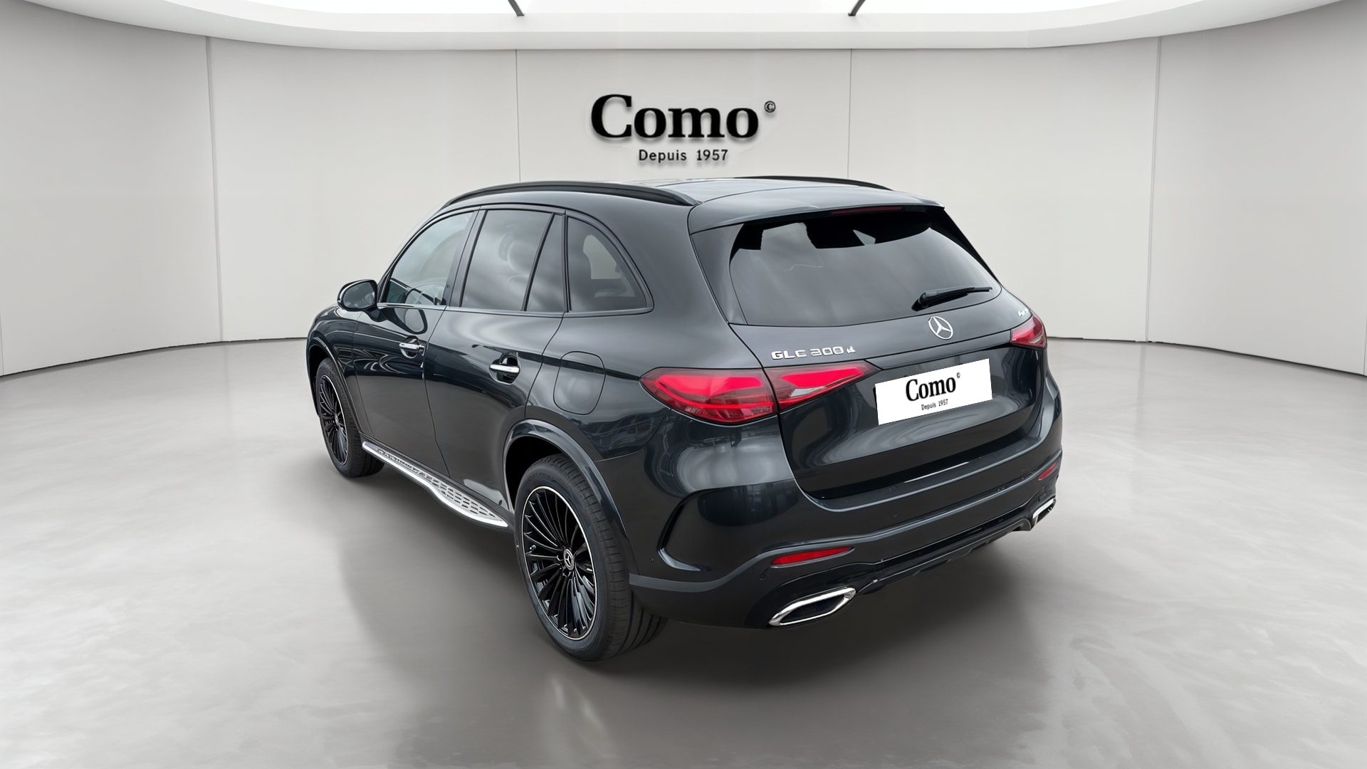 Mercedes-Benz GLC 300 e Hybrid EQ 4Matic AMG Line + — 3/4 arrière gauche