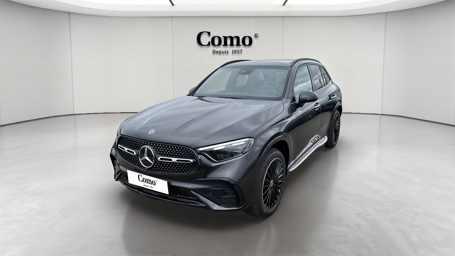 Mercedes-Benz GLC 300 e Hybrid EQ 4Matic AMG Line + — 3/4 avant gauche