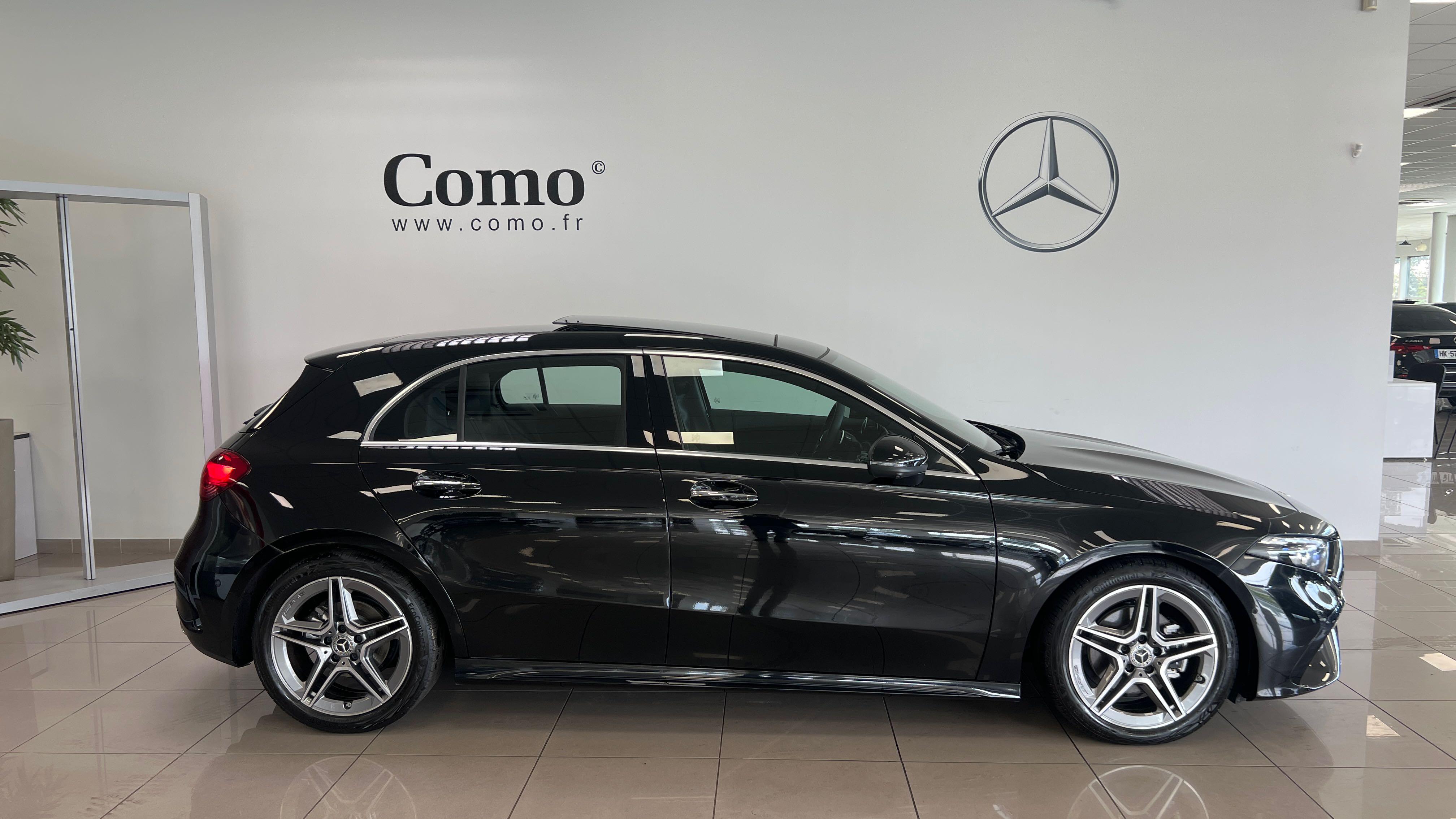 Mercedes-Benz Classe A 200 d AMG Line — 3/4 arrière gauche