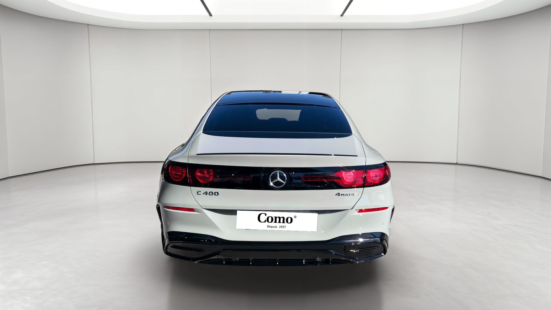 Mercedes-Benz Classe C 400 Electrique 4M AMG Line — Face arrière