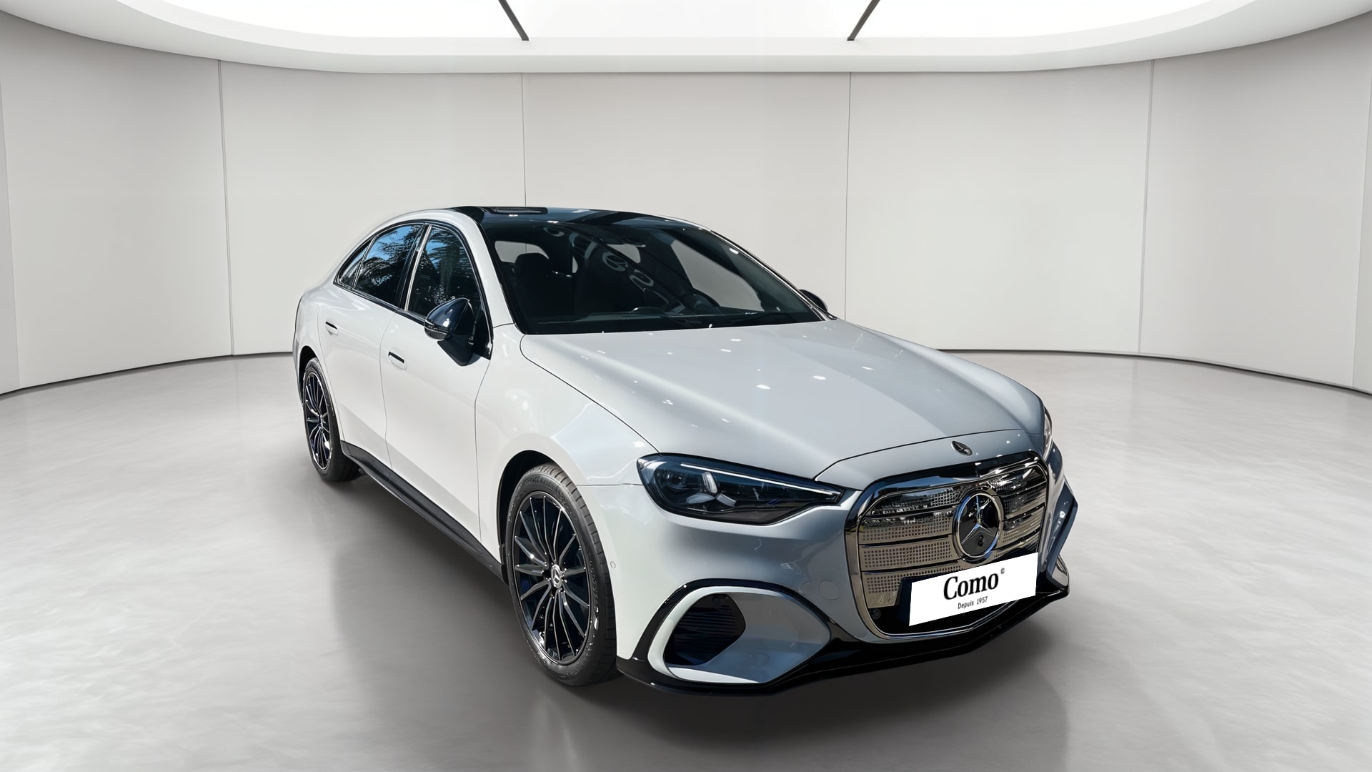 Mercedes-Benz Classe C 400 Electrique 4M AMG Line — 3/4 avant droit