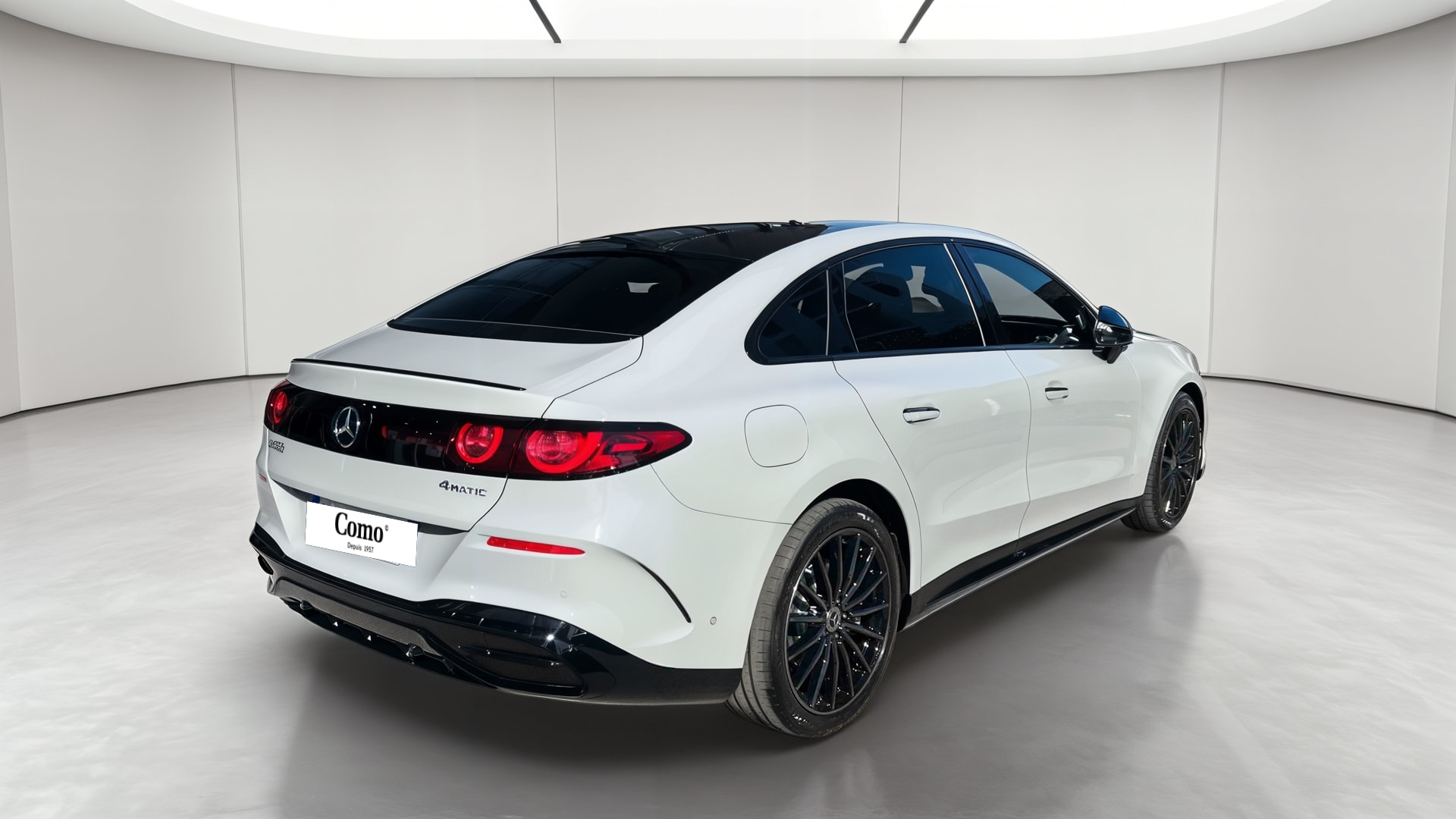 Mercedes-Benz Classe C 400 Electrique 4M AMG Line — 3/4 arrière droit