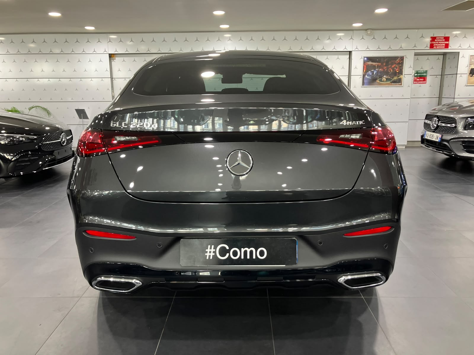 Mercedes-Benz GLC Coupe 220 d 4Matic AMG Line + — Face arrière