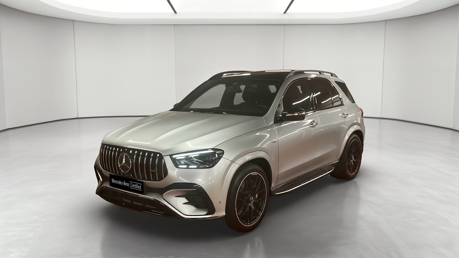 Mercedes-Benz GLE 53 Hybride AMG 9G-SPEEDSHIFT AMG 4Matic+ — 3/4 avant gauche