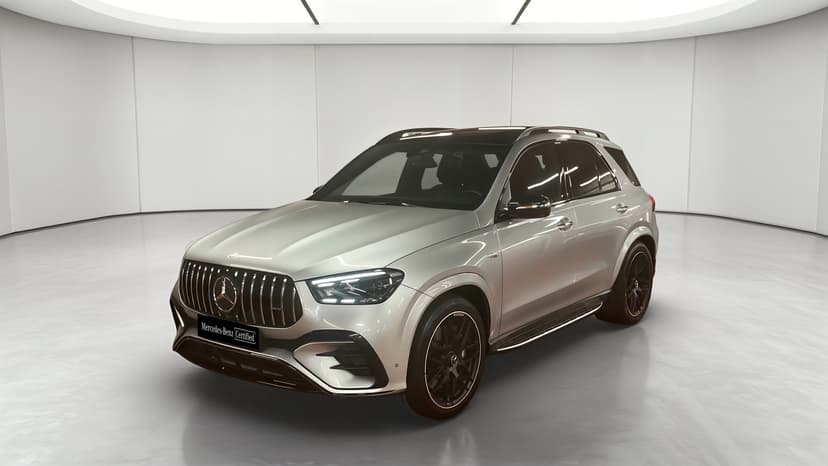 Mercedes-Benz GLE 53 Hybride AMG 9G-SPEEDSHIFT AMG 4Matic+ — 3/4 avant gauche