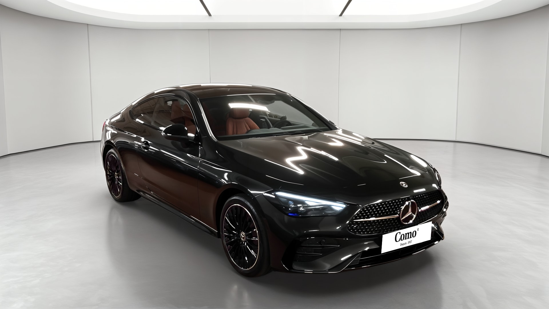 Mercedes-Benz CLE Coupé 300 e Hybrid EQ 9G-Tronic AMG Line — 3/4 avant droit