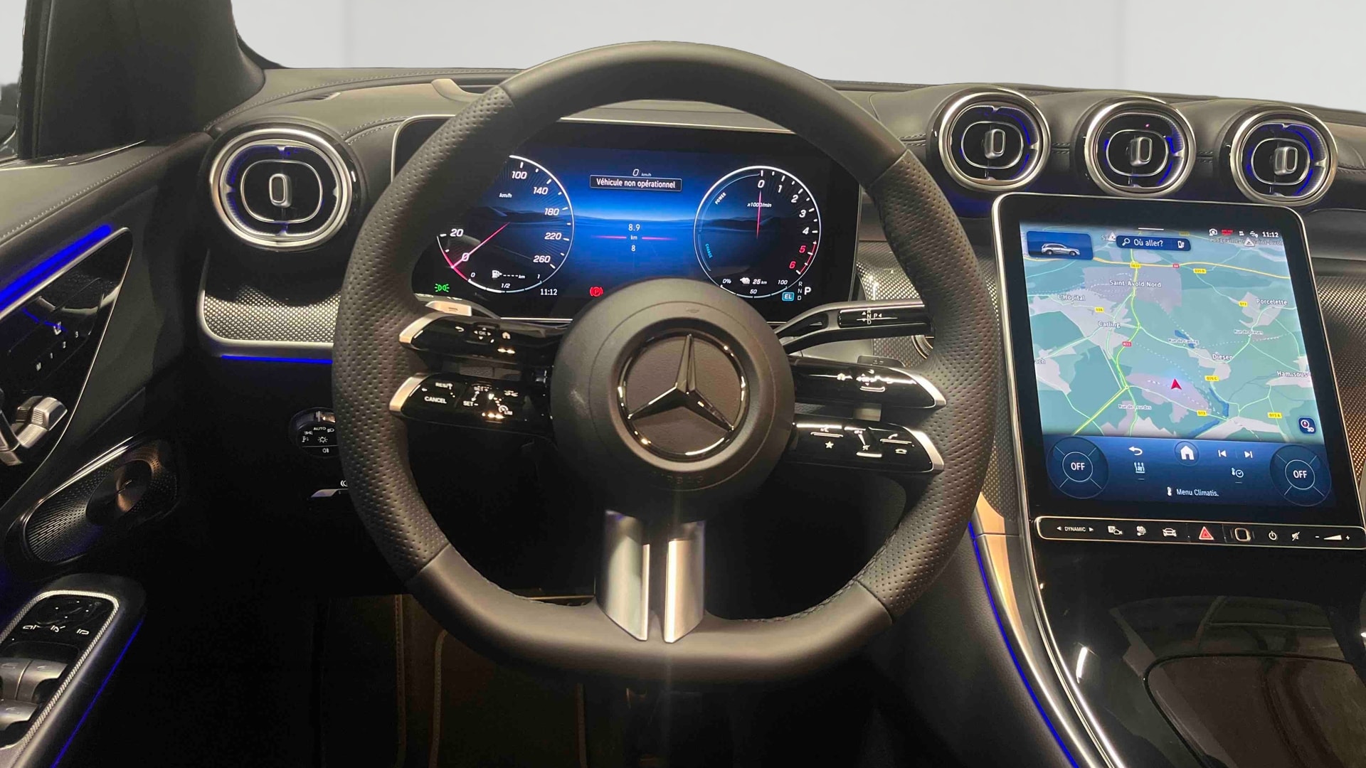 Mercedes-Benz GLC 300 de Hybrid EQ 4Matic AMG Line + — Poste de pilotage