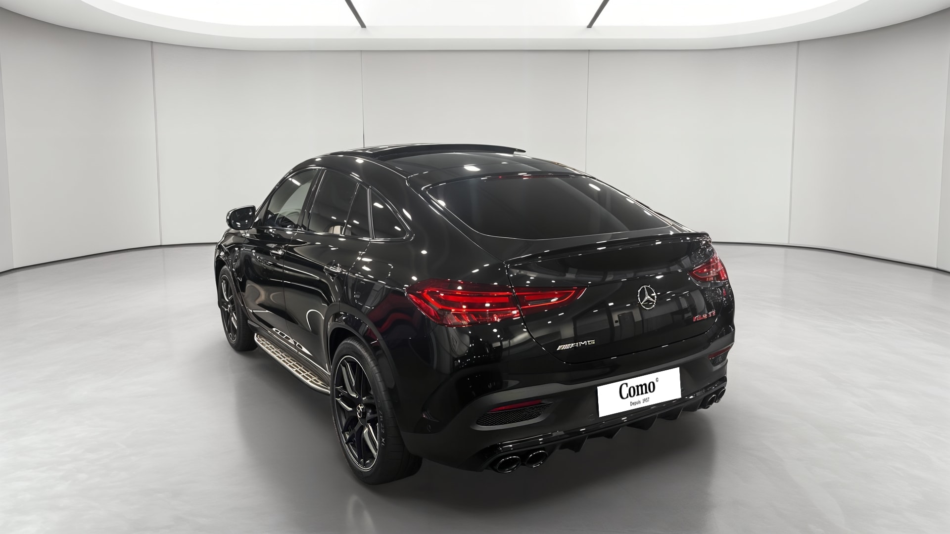 Mercedes-Benz GLE Coupé 53 Hybride AMG TCT 9G-SPEEDSHIFT AMG 4MATIC+ — 3/4 arrière gauche