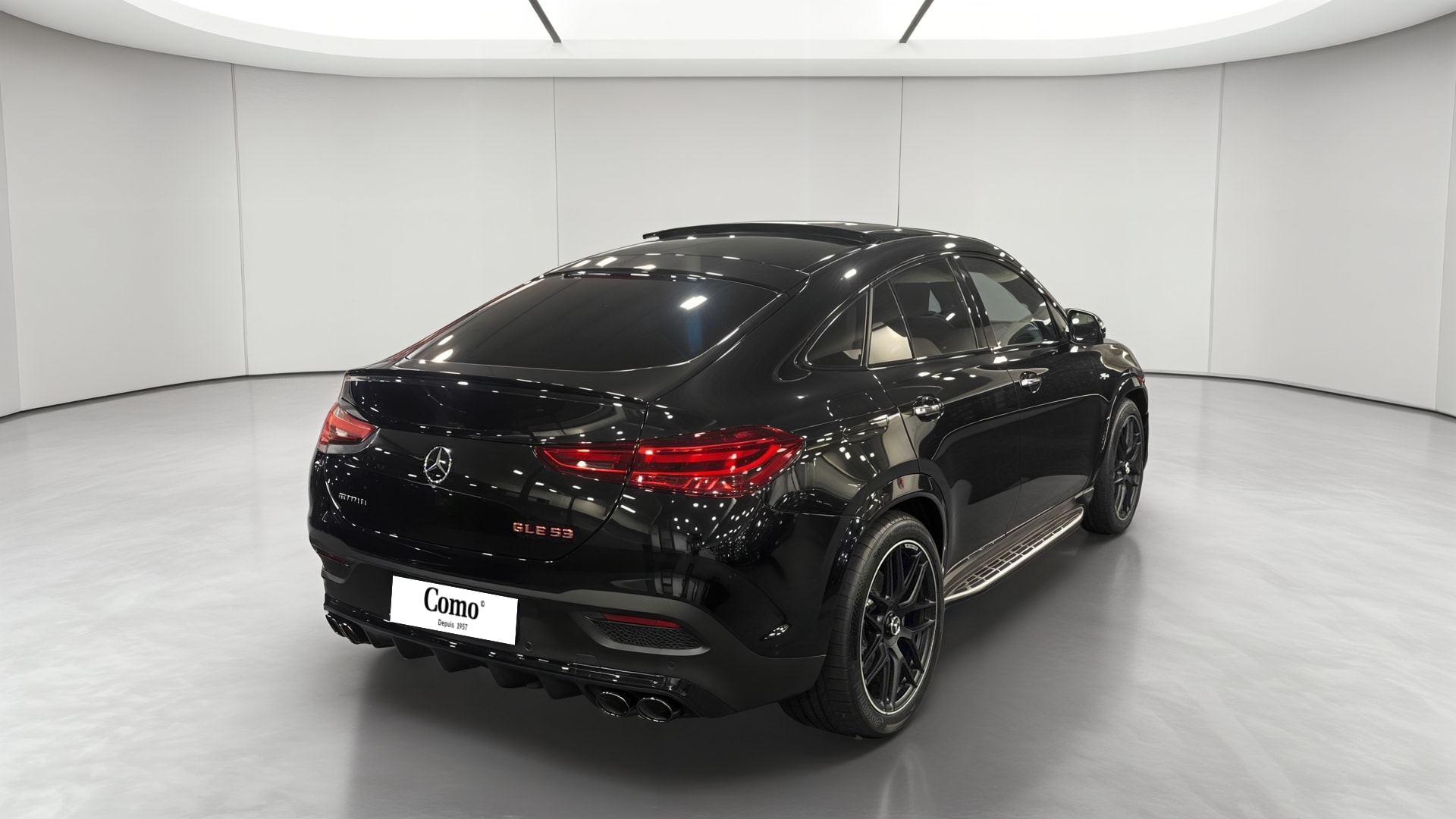 Mercedes-Benz GLE Coupé 53 Hybride AMG TCT 9G-SPEEDSHIFT AMG 4MATIC+ — 3/4 arrière droit