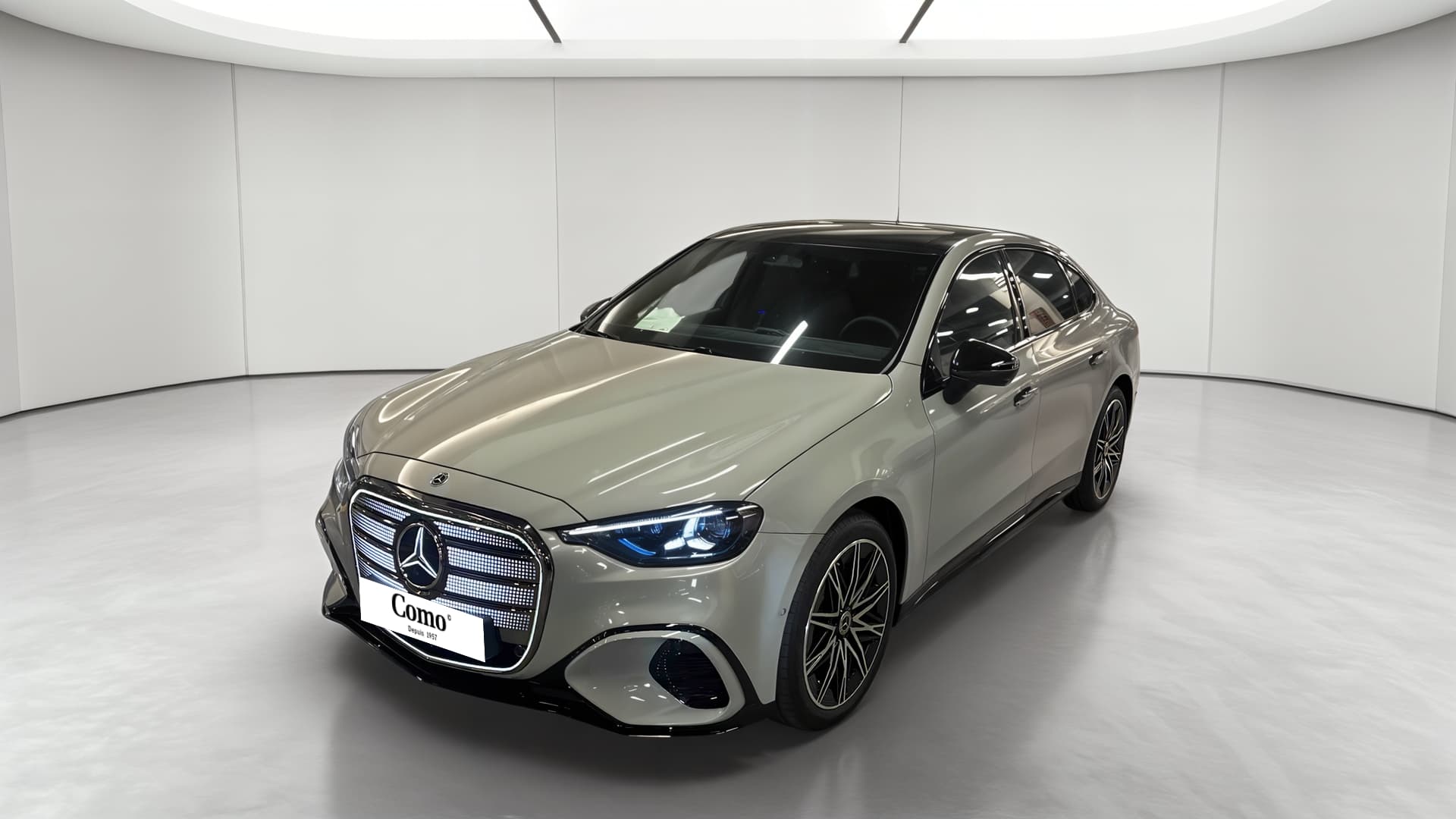 Mercedes-Benz Classe C 400 Electrique 4M AMG Line — 3/4 avant gauche