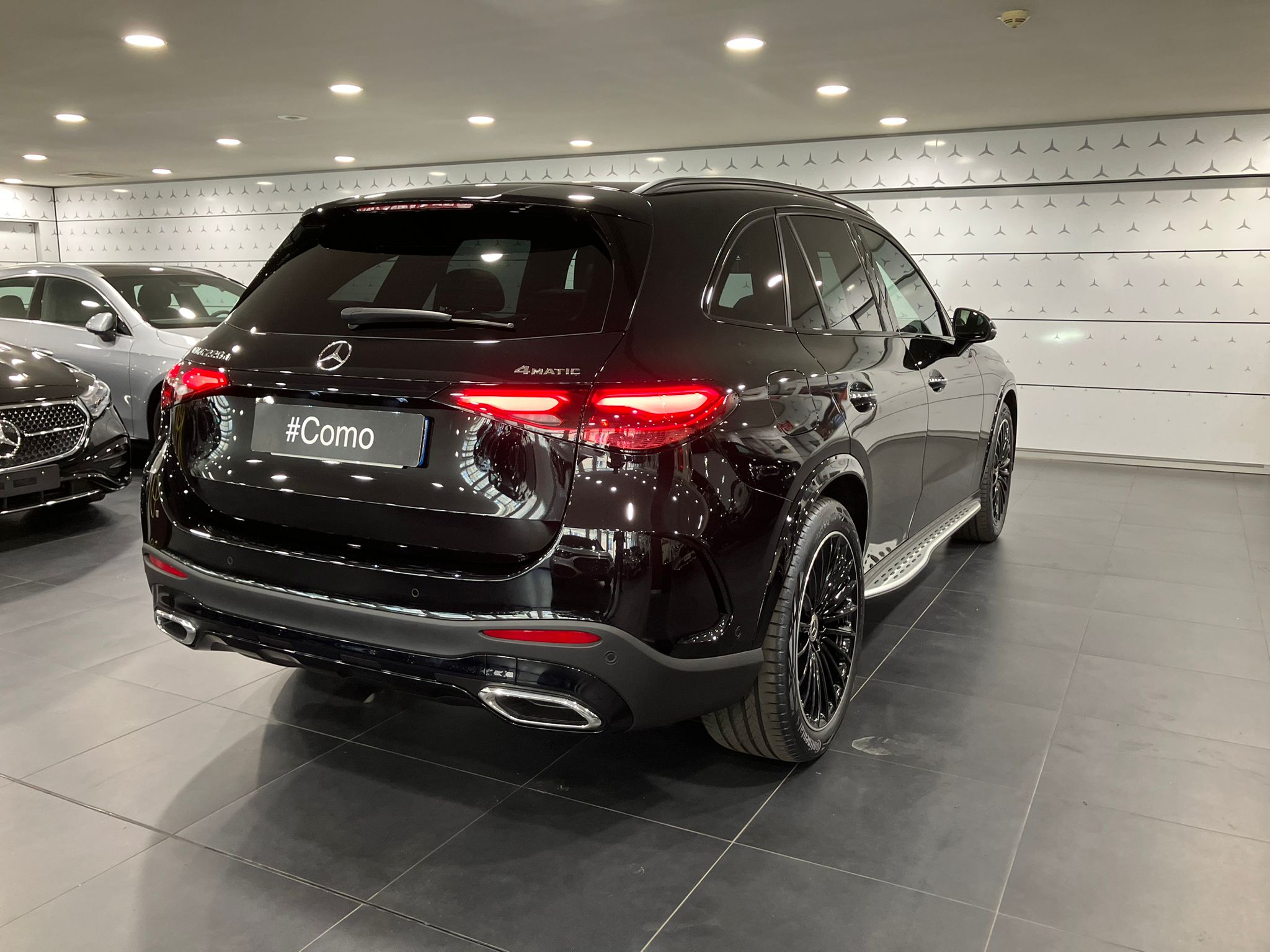Mercedes-Benz GLC 220 d 4Matic AMG Line — 3/4 arrière droit