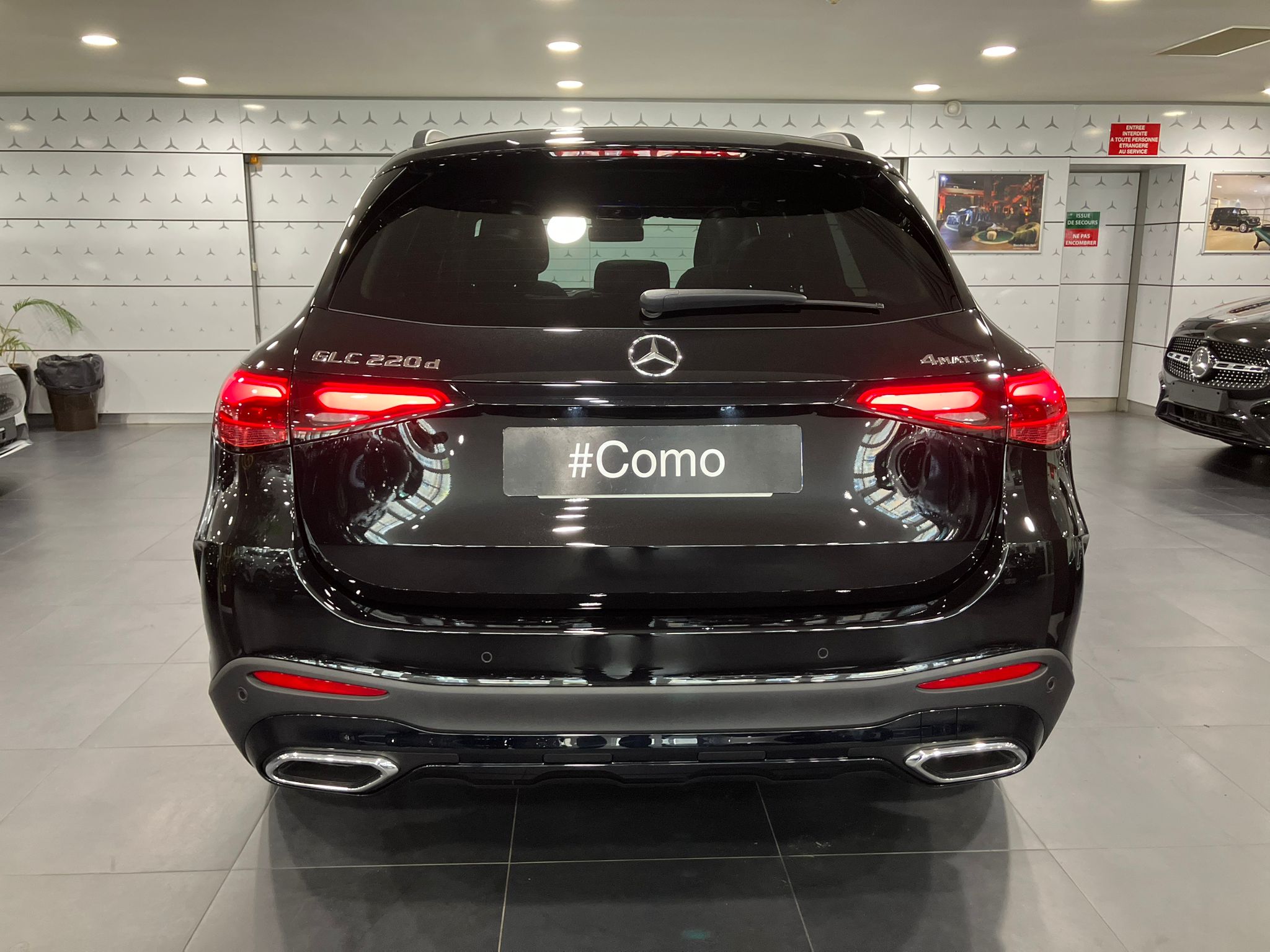 Mercedes-Benz GLC 220 d 4Matic AMG Line — Face arrière