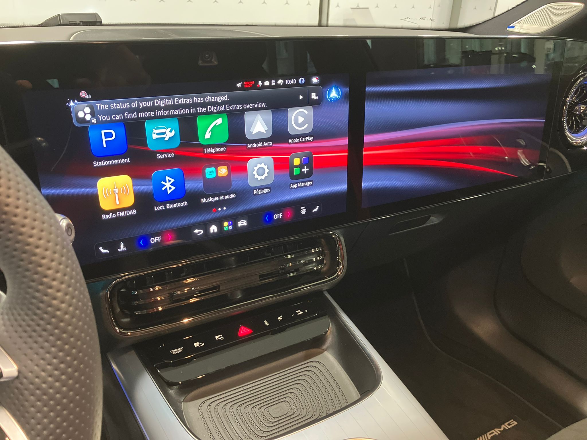 Mercedes-Benz CLA Shooting Brake 200 AMG Line — Planche de bord