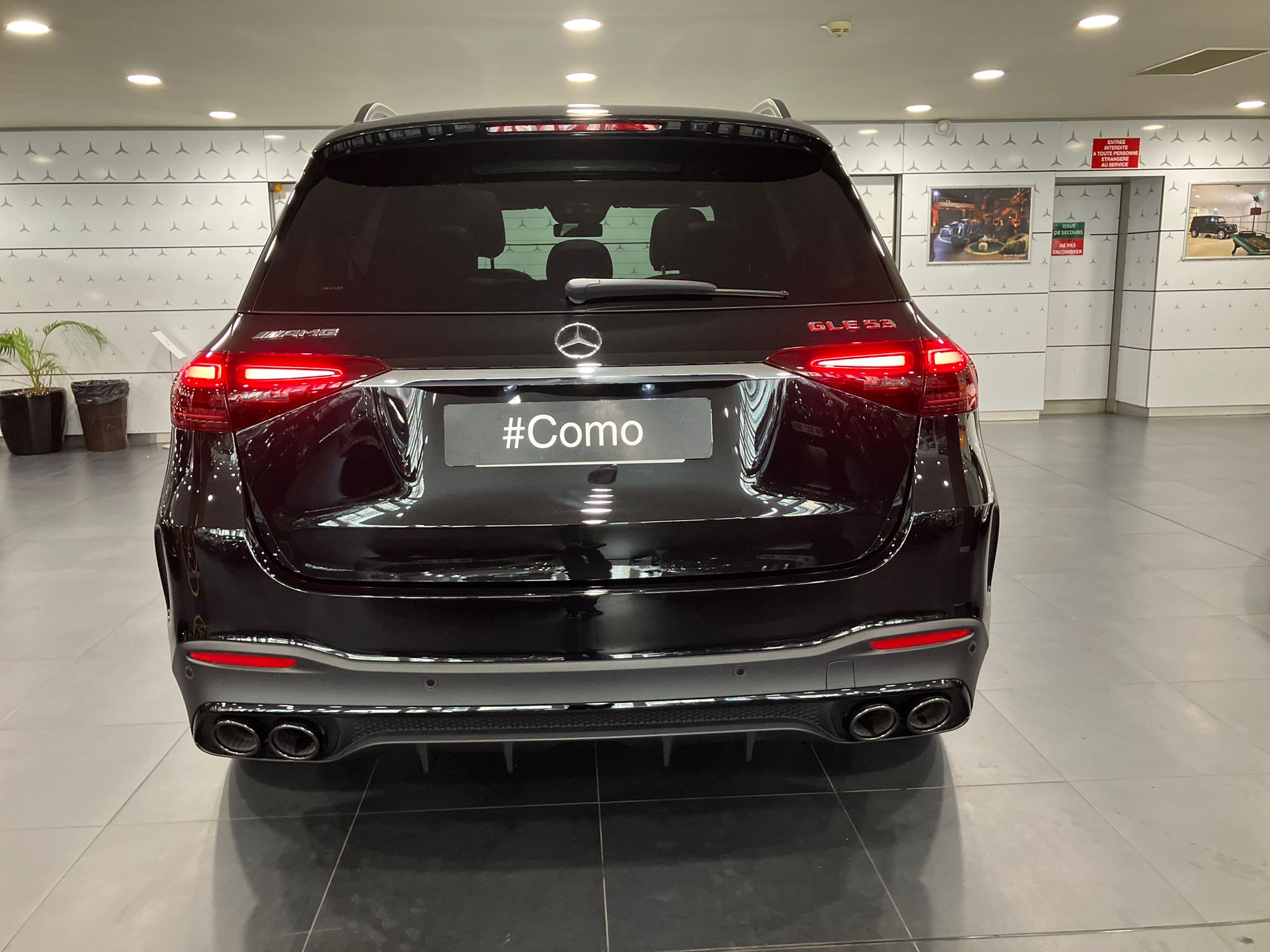 Mercedes-Benz GLE 53 Hybride AMG 9G-SPEEDSHIFT AMG 4Matic+ — Face arrière