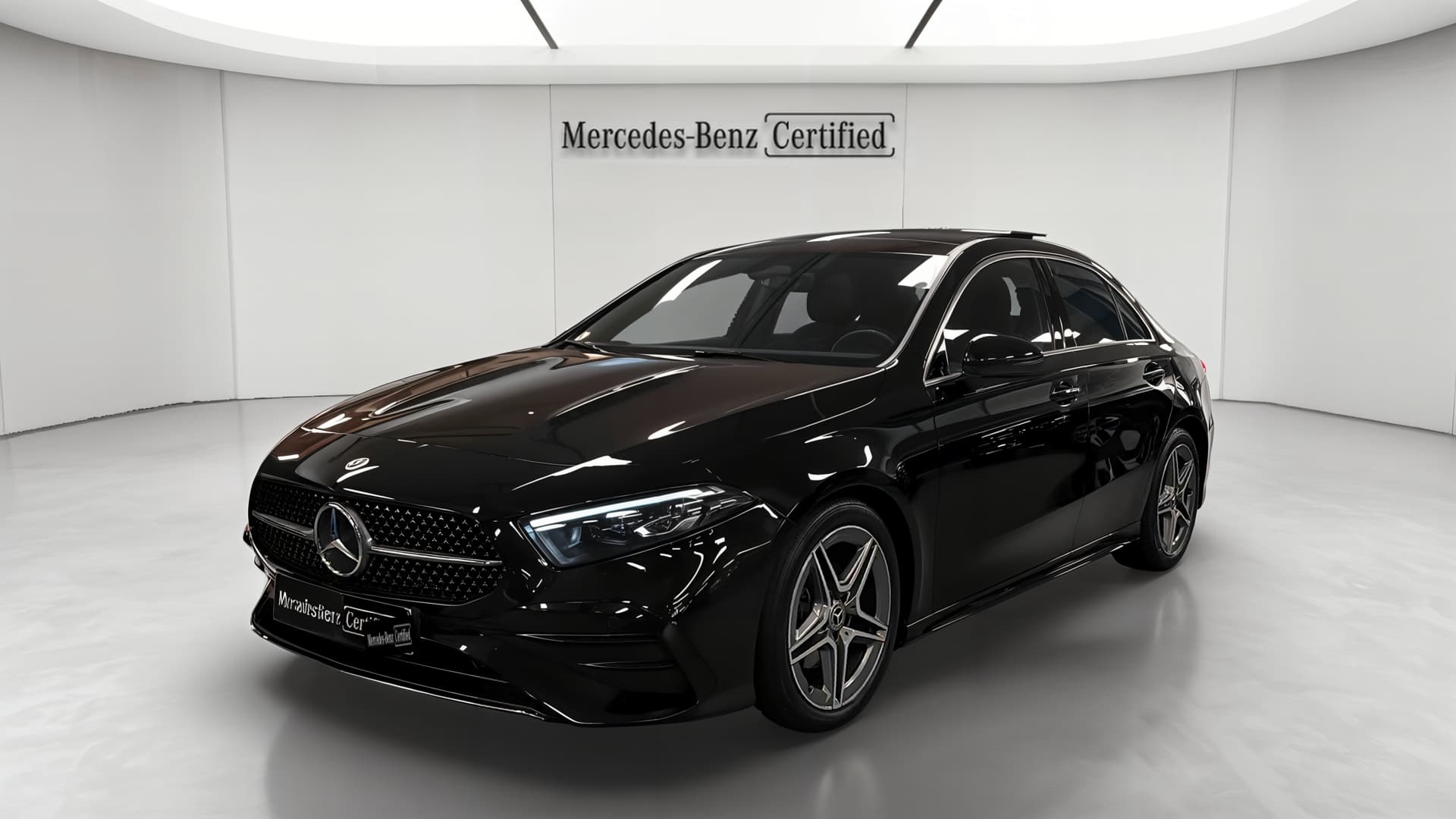 Mercedes-Benz Classe A 200 d 8G-DCT AMG Line — 3/4 avant gauche