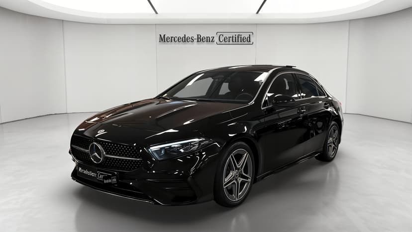 Mercedes-Benz Classe A 200 d 8G-DCT AMG Line — 3/4 avant gauche