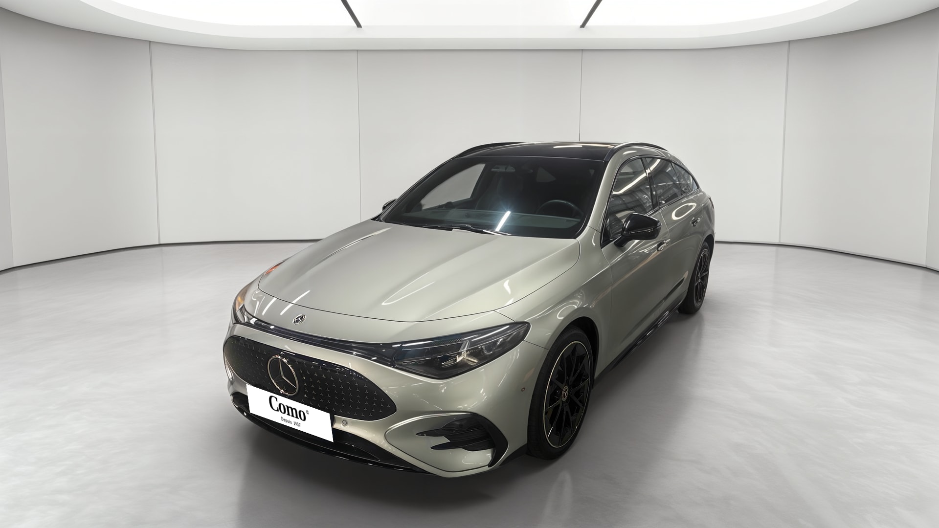 Mercedes-Benz CLA Shooting Brake 250+ avec technologie EQ AMG Line — 3/4 avant gauche