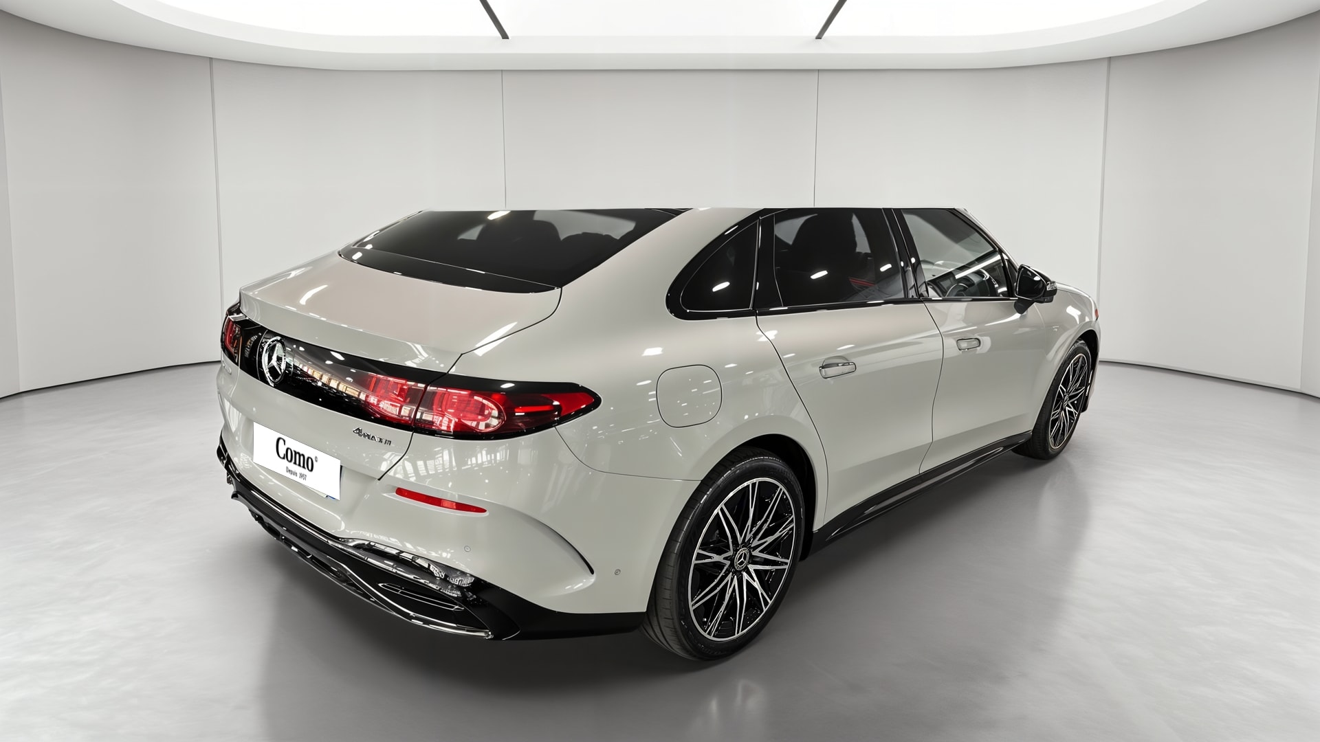 Mercedes-Benz Classe C 400 Electrique 4M AMG Line — 3/4 arrière droit