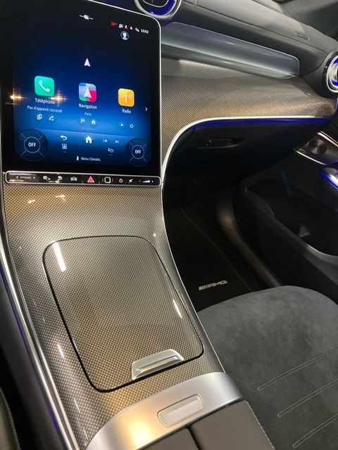 Mercedes-Benz GLC 300 e Hybrid EQ 4Matic AMG Line + — Console centrale - Caméra de recul