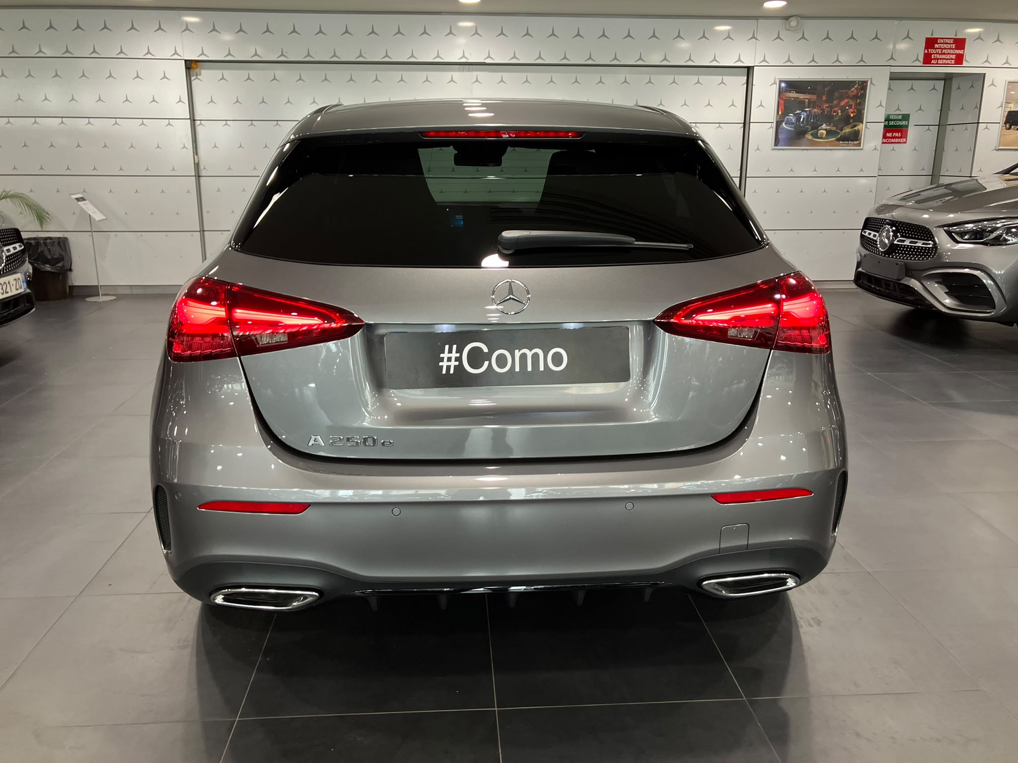 Mercedes-Benz Classe A 250 e Hybrid EQ AMG Line — Face arrière