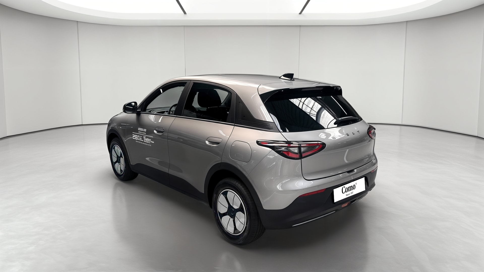 Geely E2 Pro — 3/4 arrière gauche