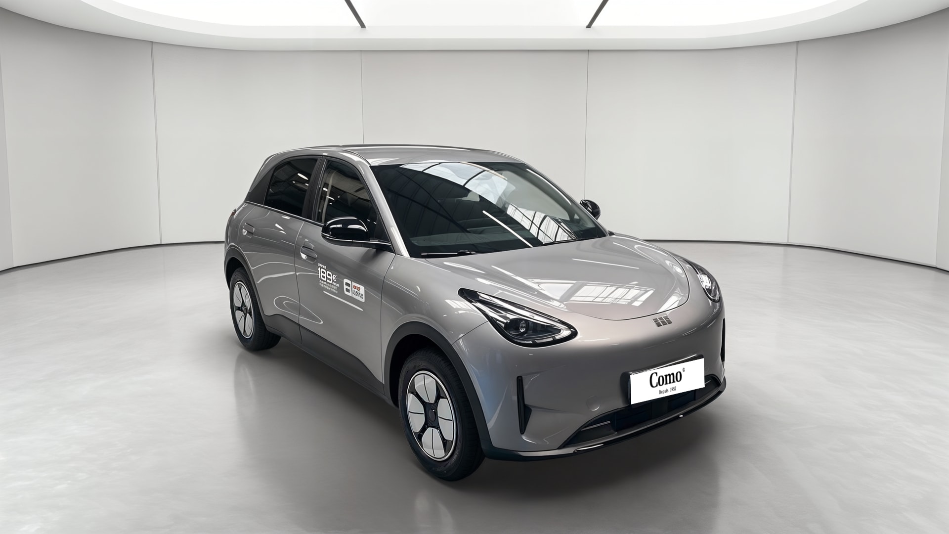 Geely E2 Pro — 3/4 avant droit