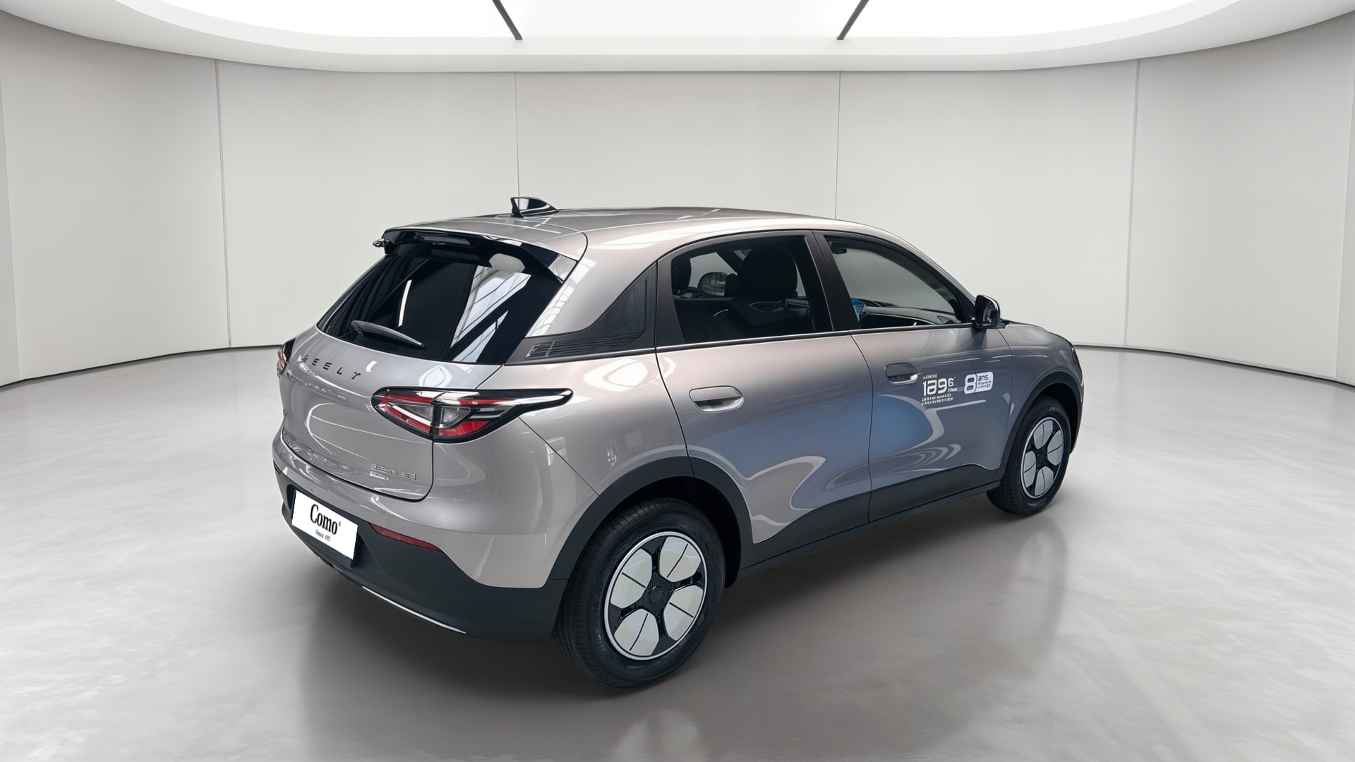 Geely E2 Pro — 3/4 arrière droit