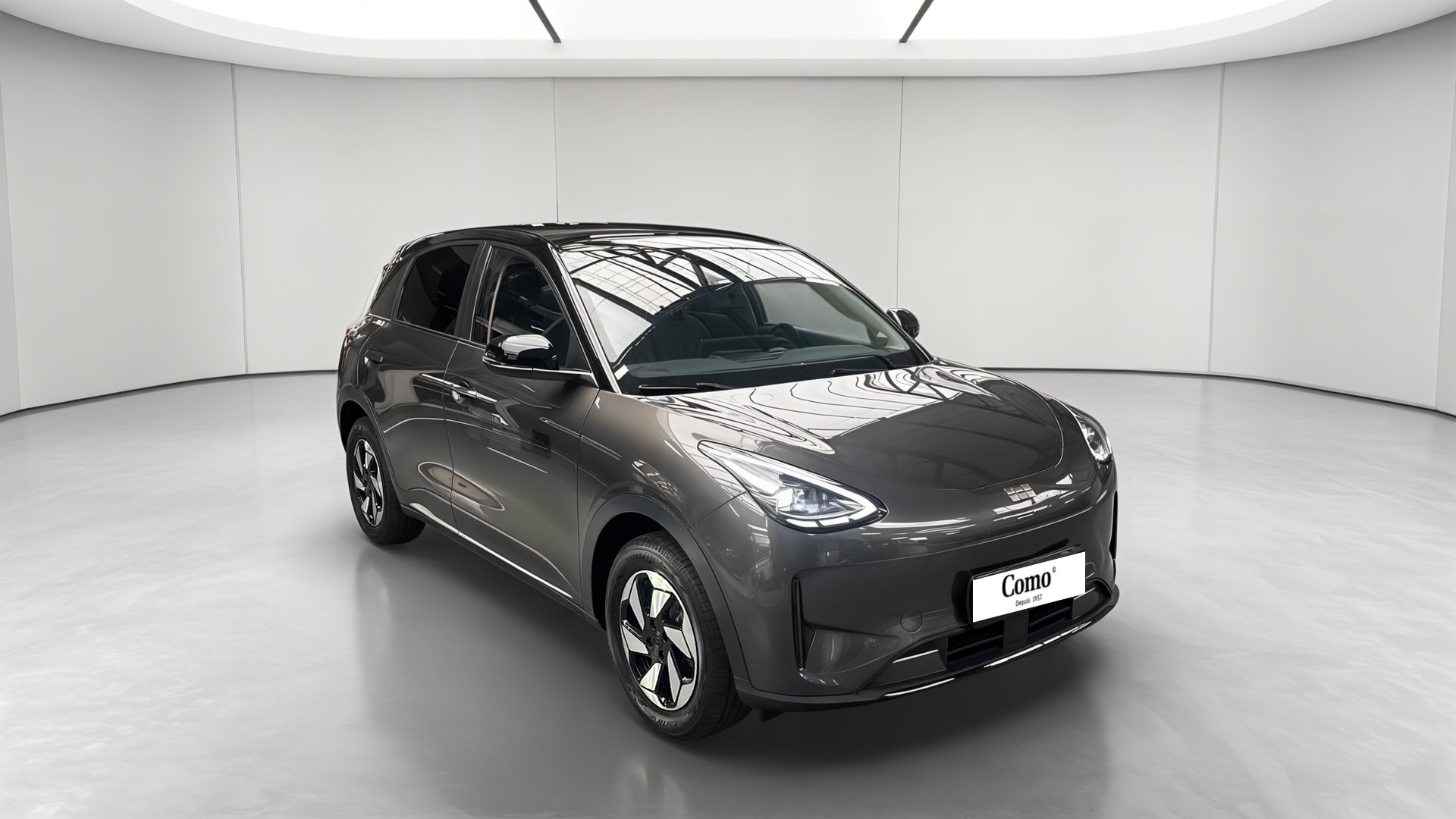 Geely E2 Max+ — 3/4 avant droit