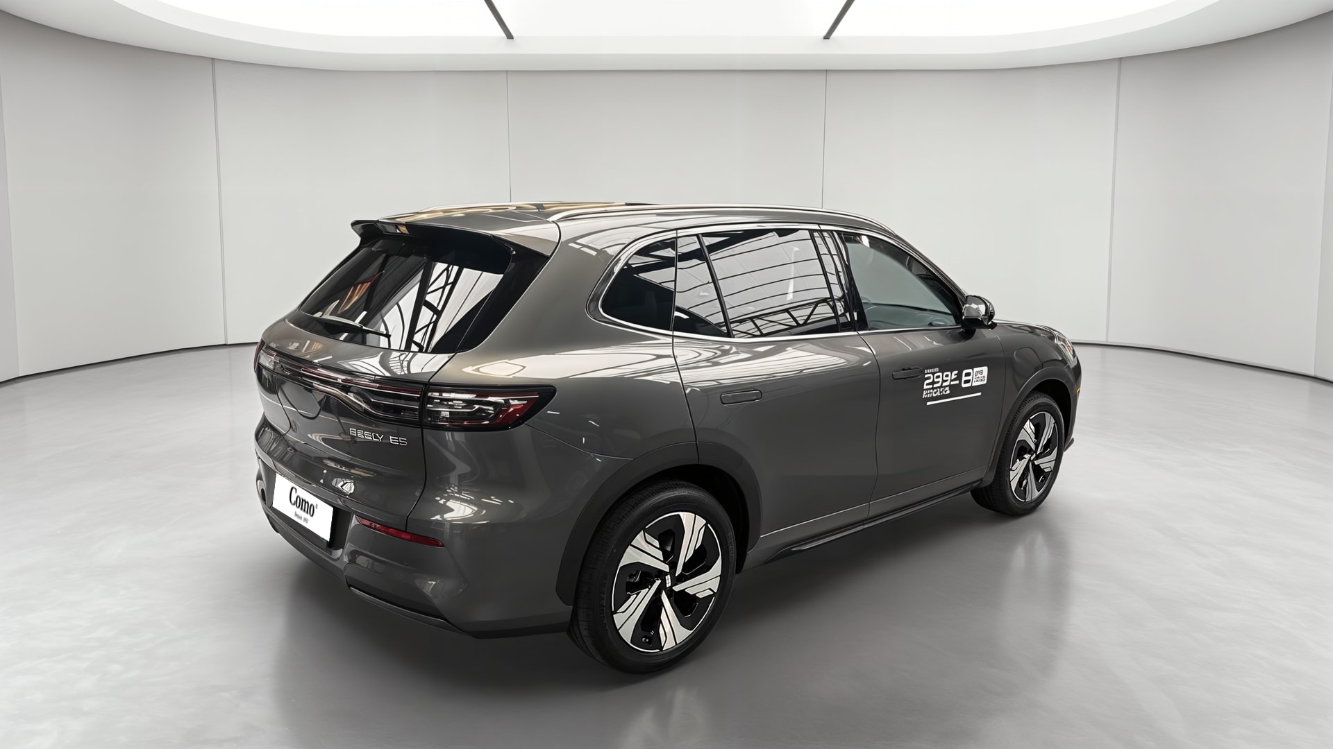 GEELY E5 Max+ — 3/4 arrière droit
