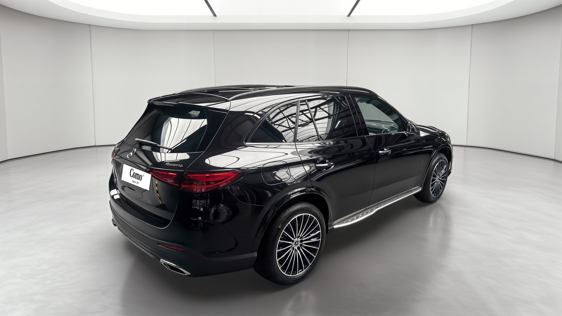 Mercedes-Benz GLC 300 e Hybrid EQ 4Matic AMG Line + — 3/4 arrière droit
