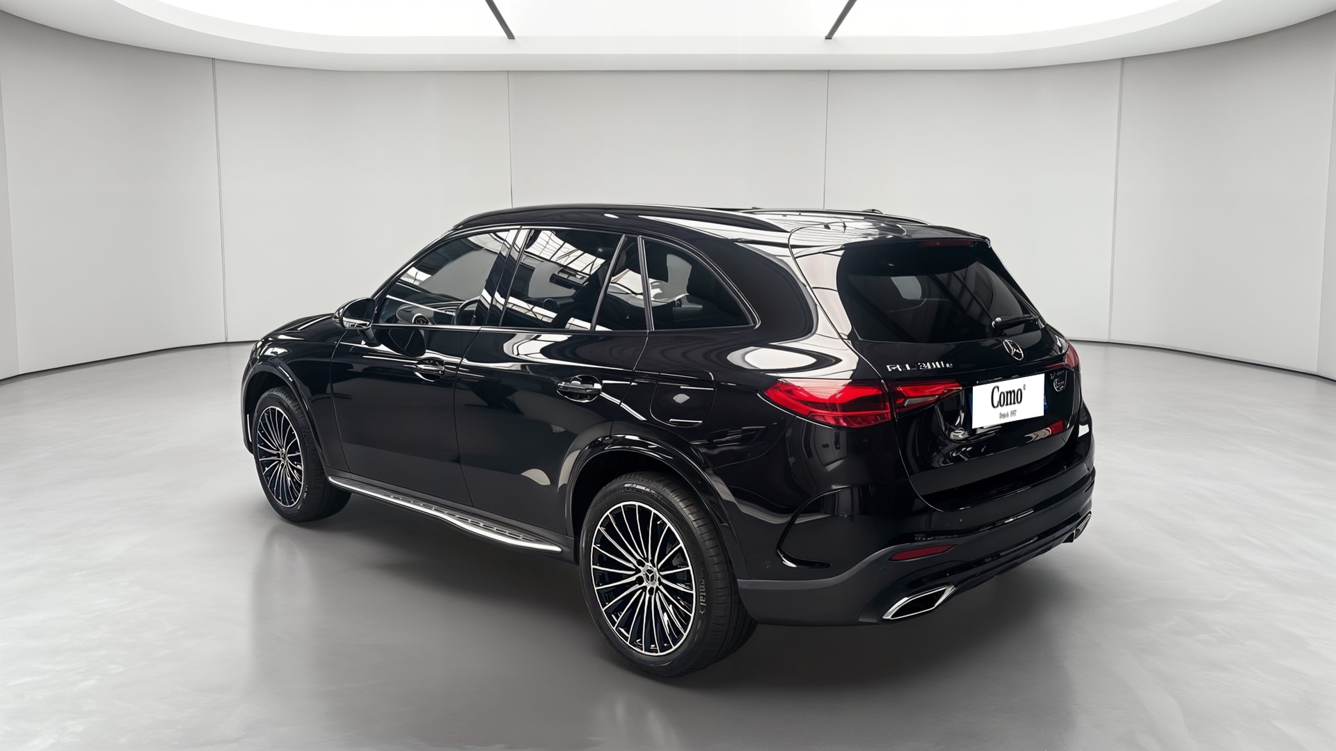 Mercedes-Benz GLC 300 e Hybrid EQ 4Matic AMG Line + — 3/4 arrière gauche