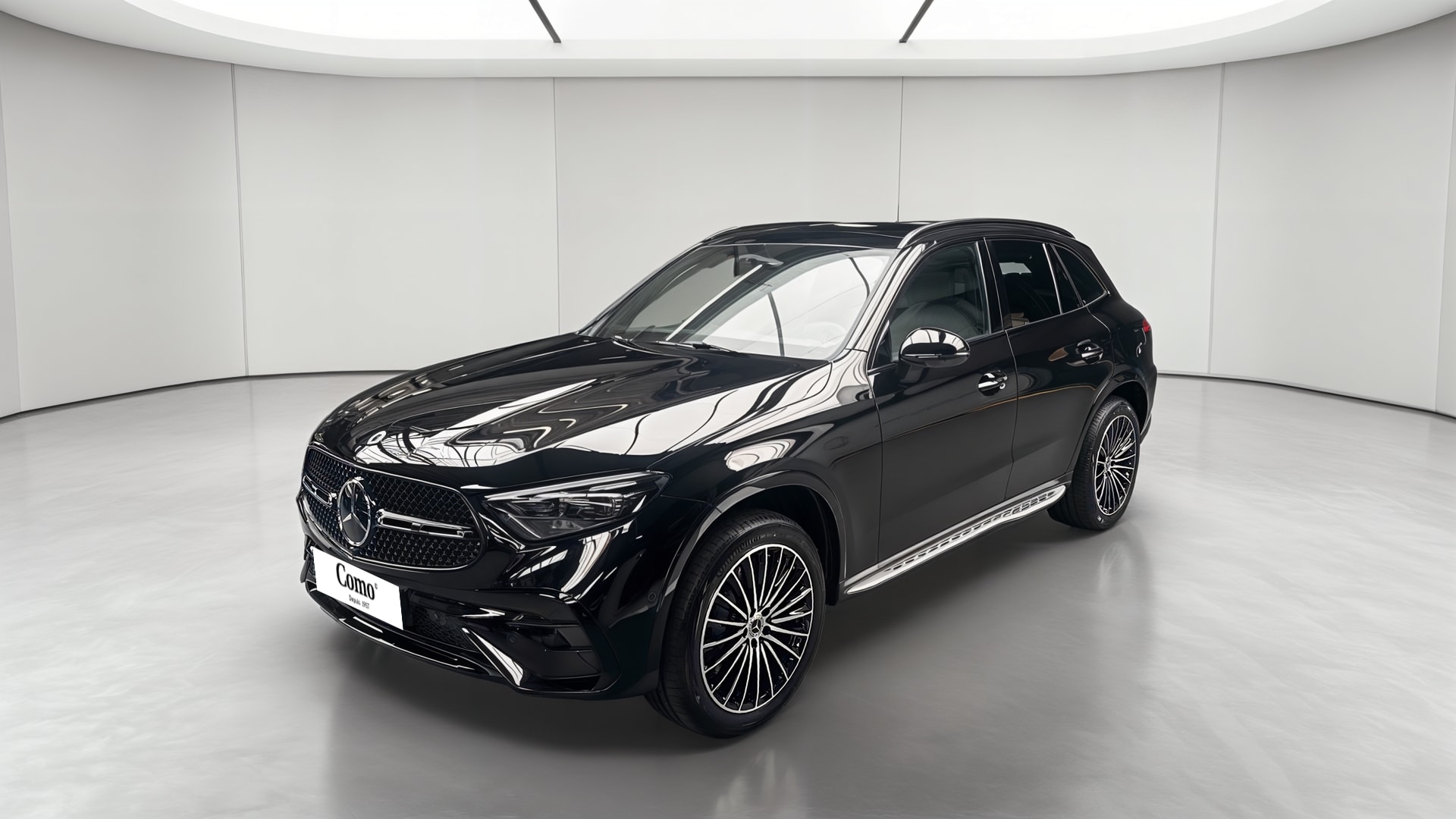 Mercedes-Benz GLC 300 e Hybrid EQ 4Matic AMG Line + — 3/4 avant gauche