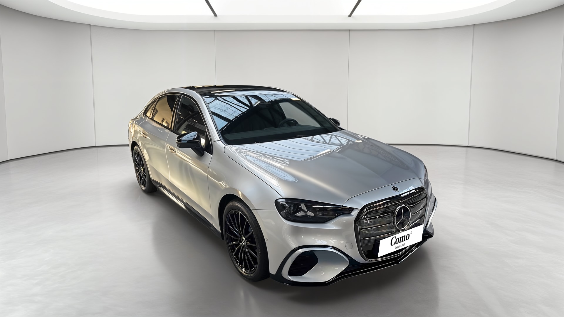 Mercedes-Benz Classe C 400 Electrique 4M AMG Line — 3/4 avant droit