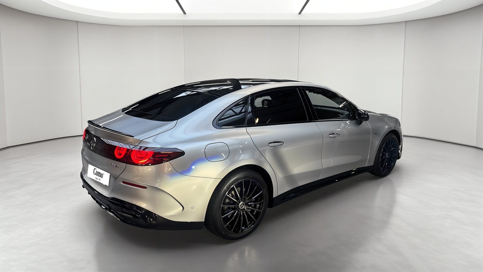 Mercedes-Benz Classe C 400 Electrique 4M AMG Line — 3/4 arrière droit