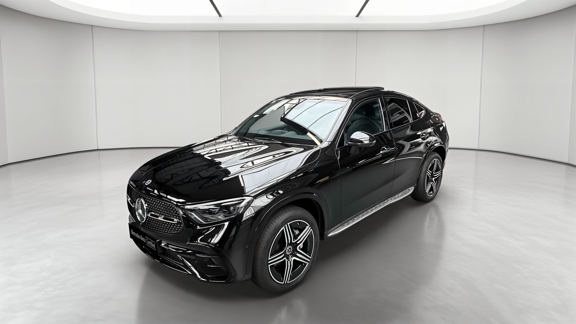 Mercedes-Benz GLC Coupe 300 e 9G-Tronic 4Matic AMG Line — 3/4 avant gauche