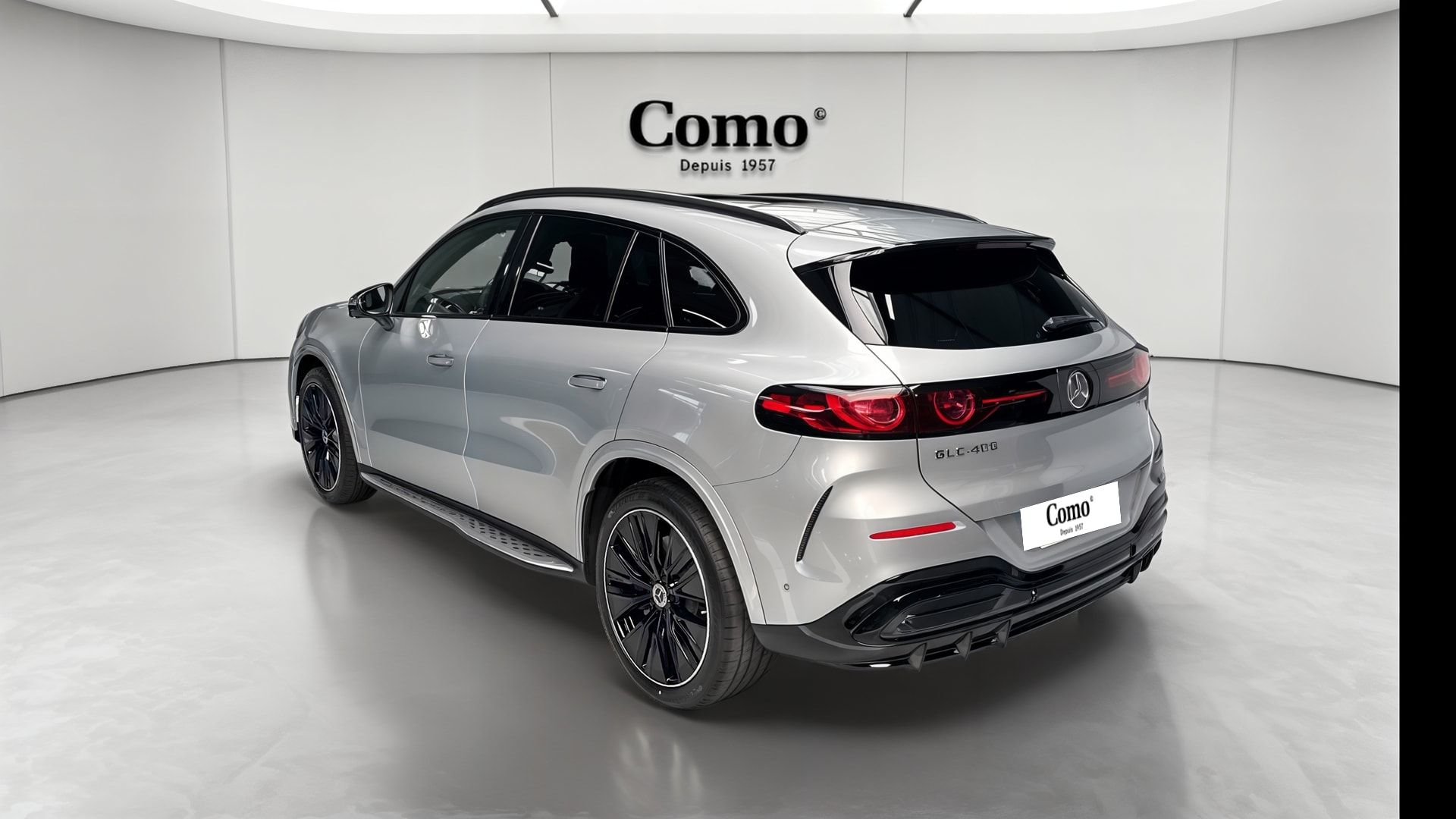 Mercedes-Benz GLC 400 EQ 4M AMG Line — 3/4 arrière gauche