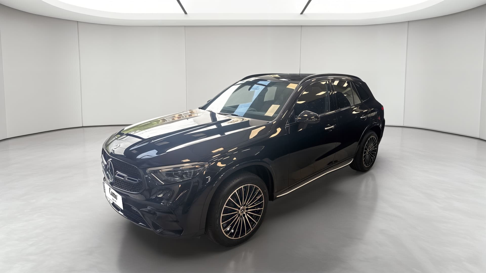 Mercedes-Benz GLC 300 e Hybrid EQ 9G-Tronic 4Matic AMG Line + — 3/4 avant gauche