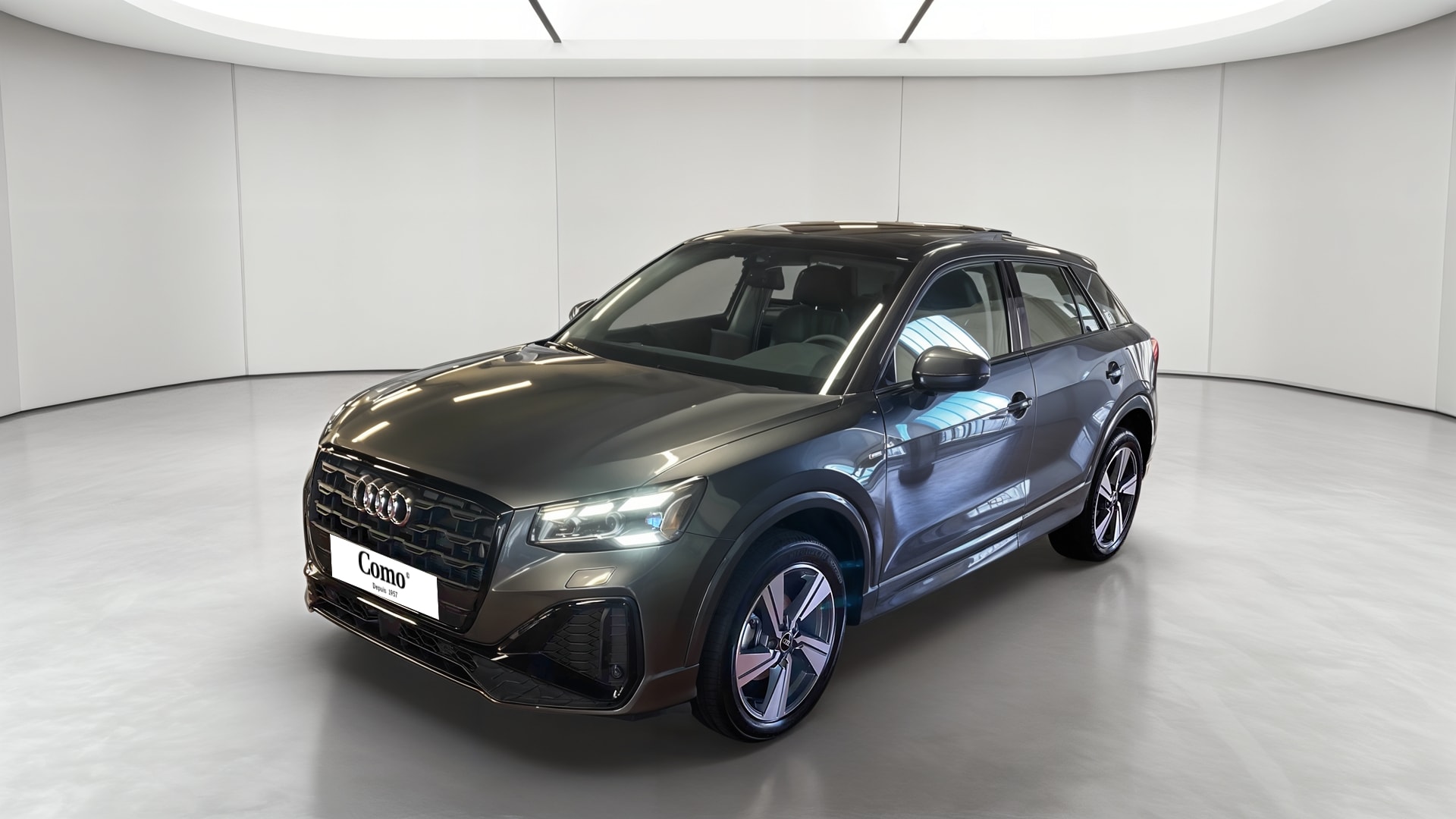 Audi Q2 35 TFSI 150 S tronic 7 Advanced — 3/4 avant gauche