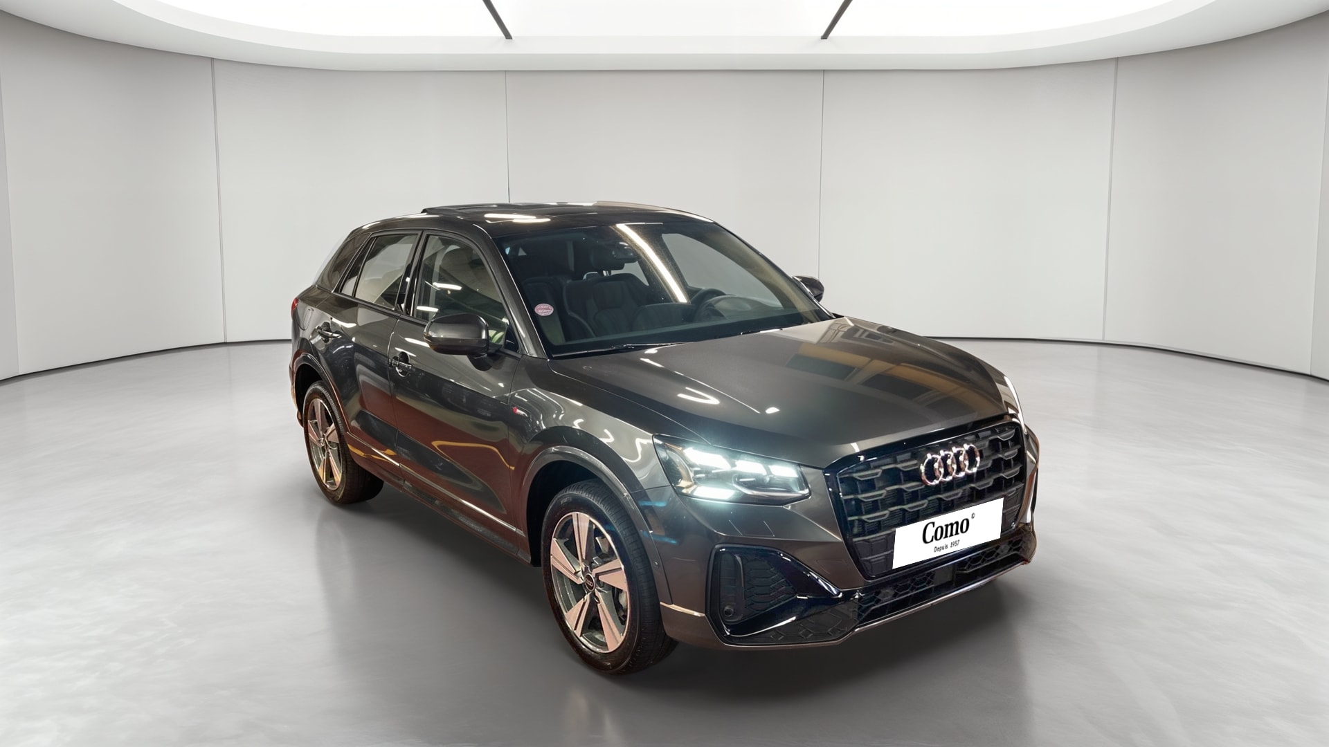 Audi Q2 35 TFSI 150 S tronic 7 Advanced — 3/4 avant droit