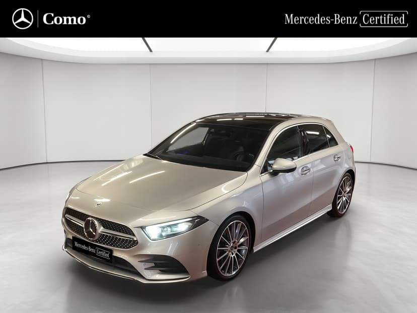 Mercedes-Benz Classe A 180 d 7G-DCT AMG Line — 3/4 avant gauche