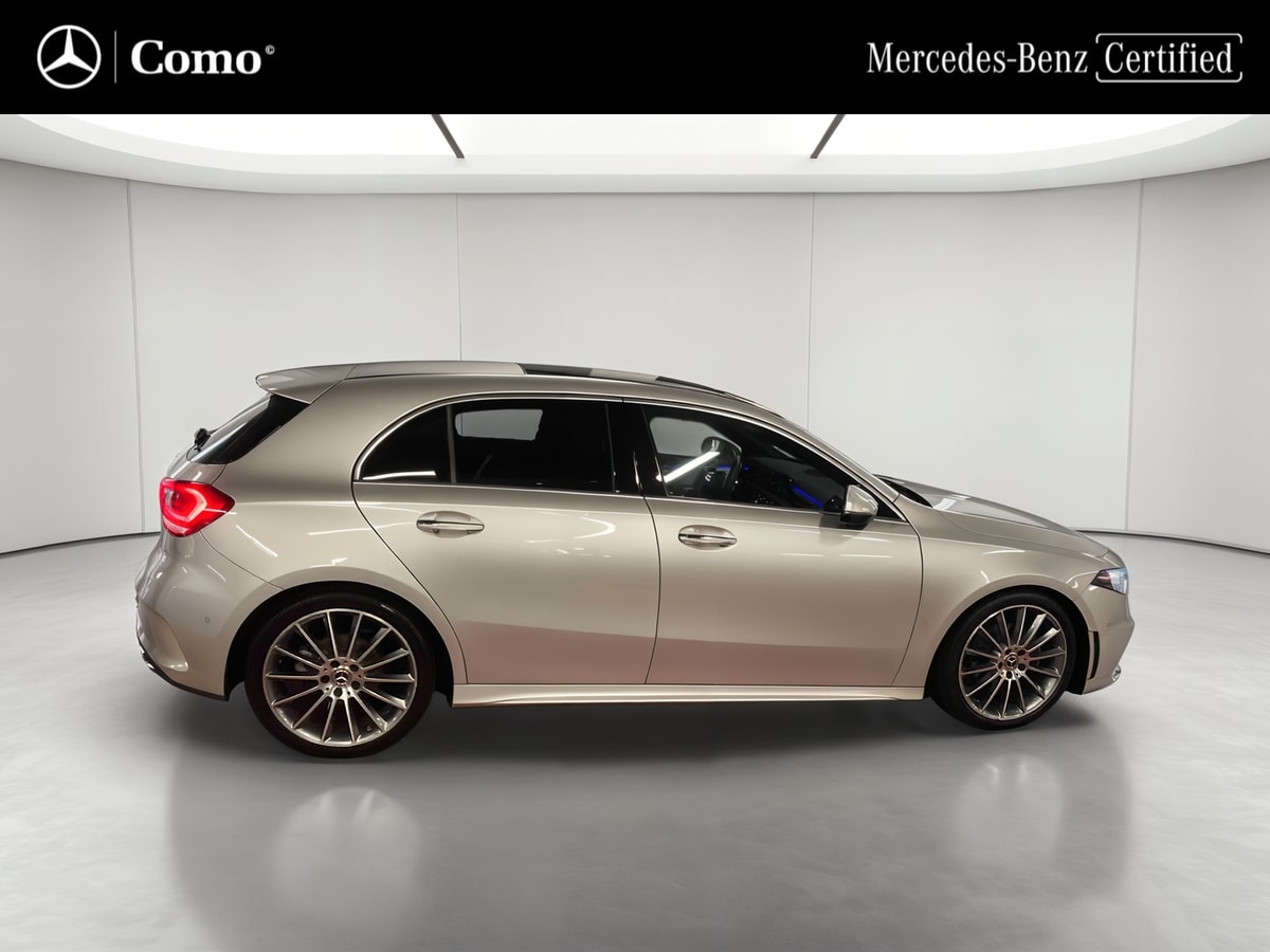 Mercedes-Benz Classe A 180 d 7G-DCT AMG Line — Profil droit