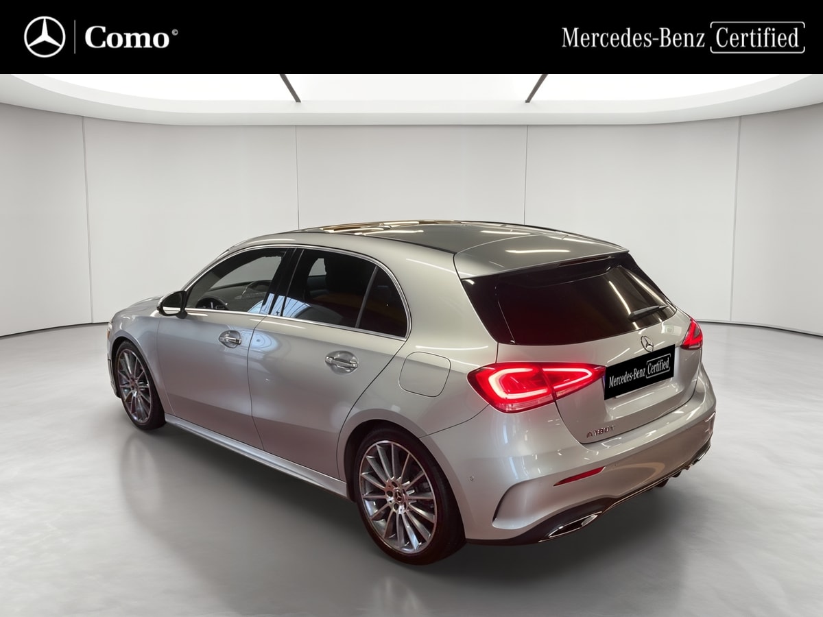 Mercedes-Benz Classe A 180 d 7G-DCT AMG Line — 3/4 arrière gauche