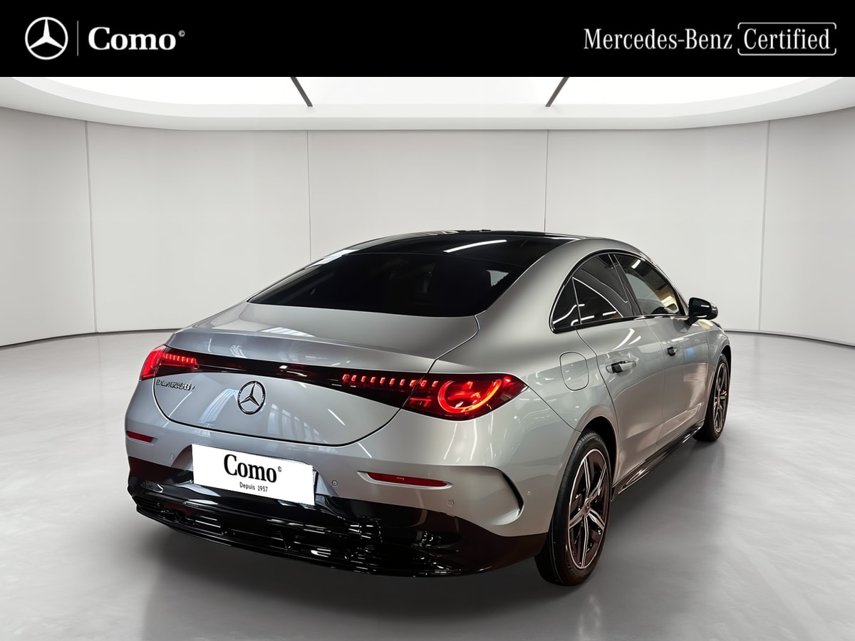 Mercedes-Benz CLA 250+ electrique AMG Line — 3/4 arrière droit