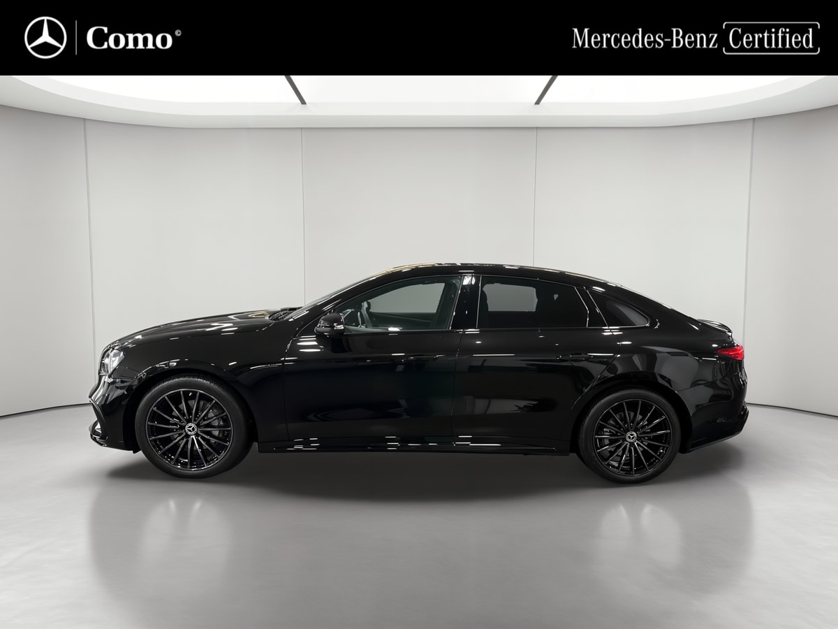 Mercedes-Benz Classe C 400 Electrique 4M AMG Line — Profil gauche