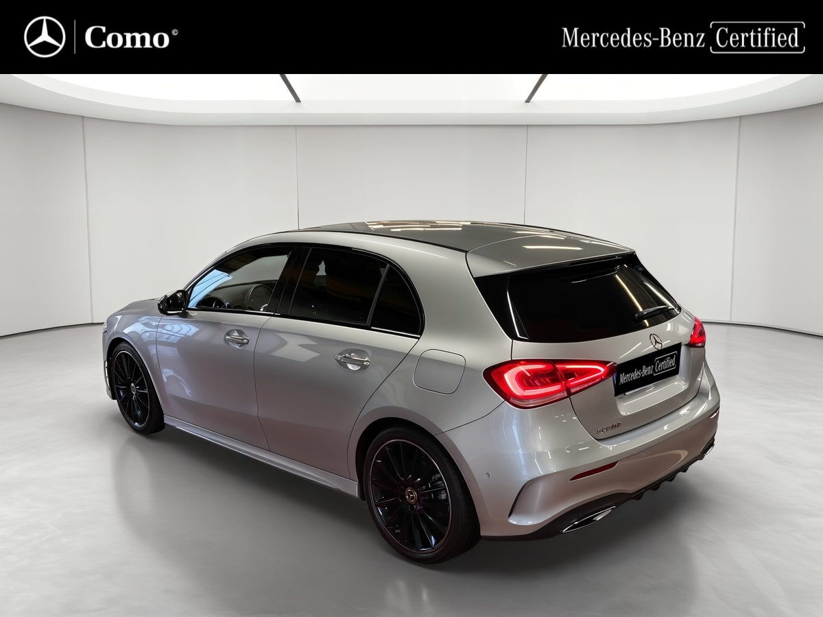 Mercedes-Benz Classe A 200 7G-DCT AMG Line — 3/4 arrière gauche