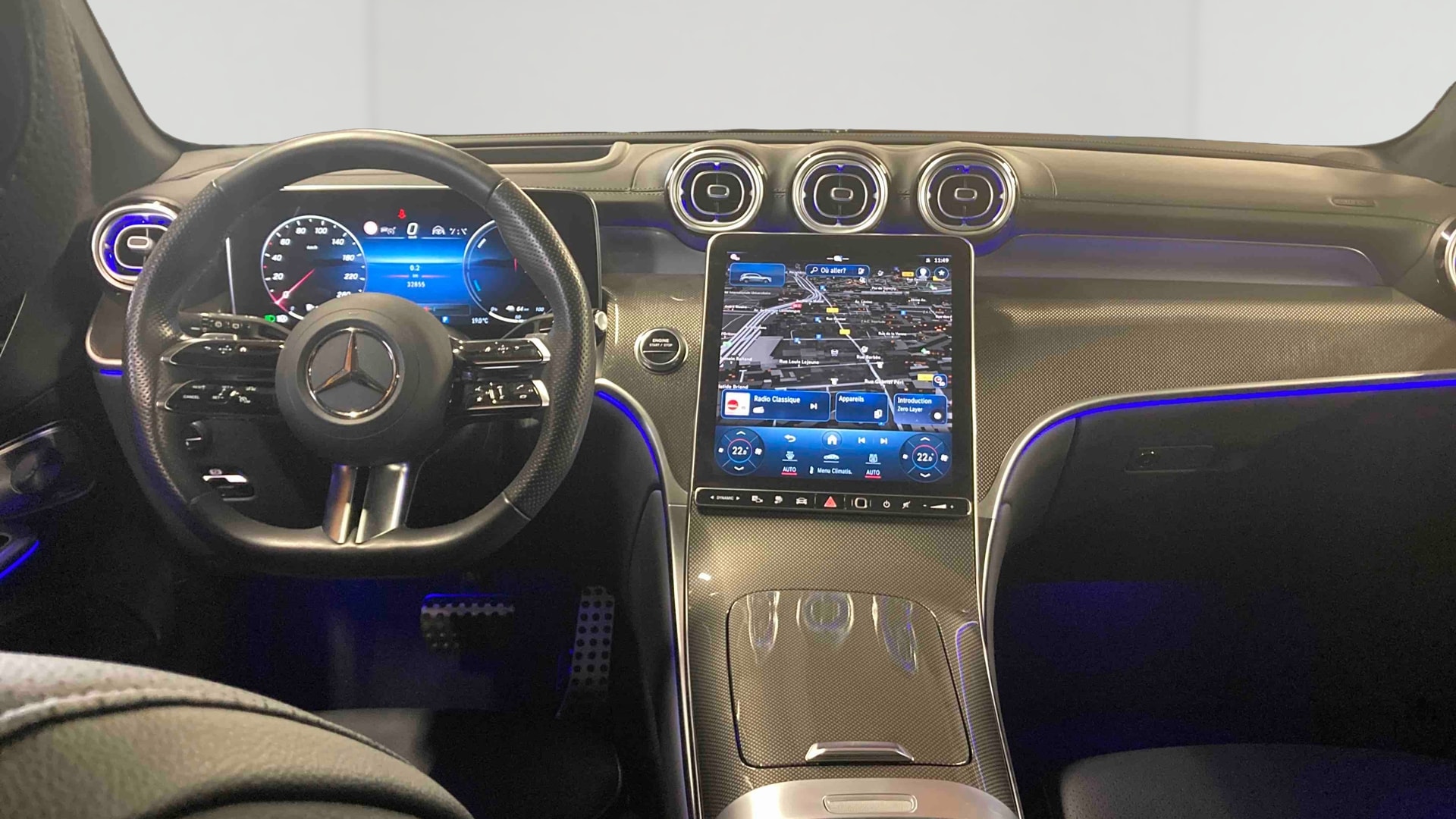 Mercedes-Benz GLC 400 e 9G-Tronic 4Matic AMG Line — Planche de bord